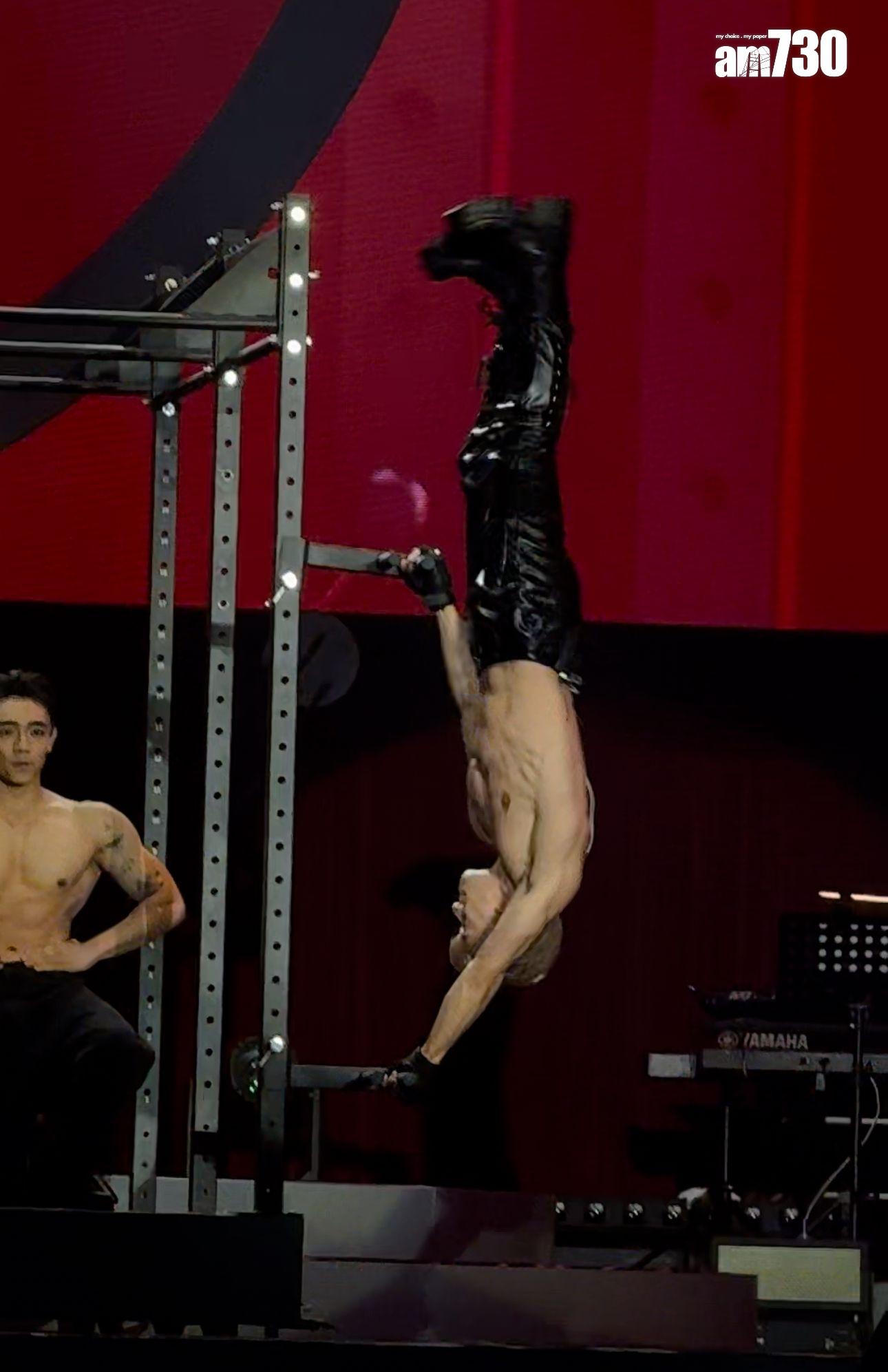 關智斌演唱會尾場發生意外。 (娛樂組攝)