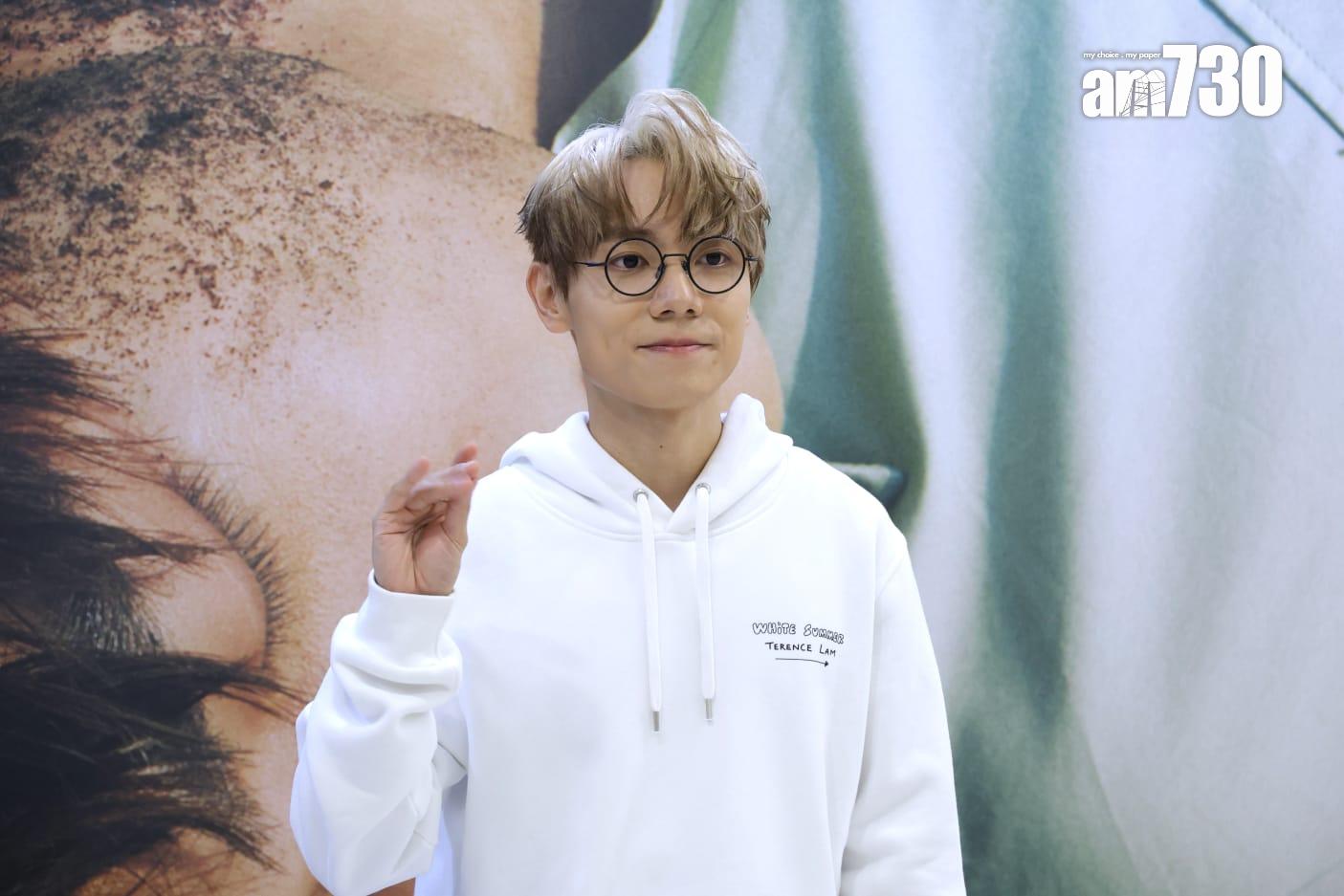 林家謙合共10場《White Summer》紅館演唱會圓滿結束,完騷後接受訪問。(林俊源攝)