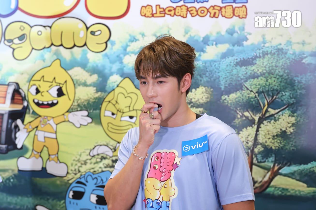 Jeffrey自爆有「噴口」習慣。(林俊源攝)