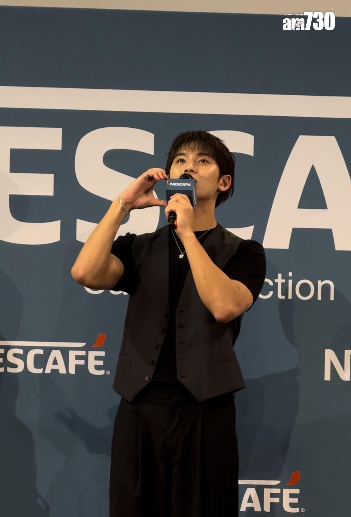 MINGYU臨走前跟粉絲預告本月底會再次來港。 (娛樂組攝)