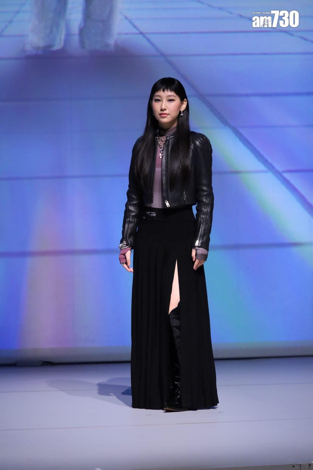 炎明熹參演的大型音樂劇演未來人。 (鍾式明攝)