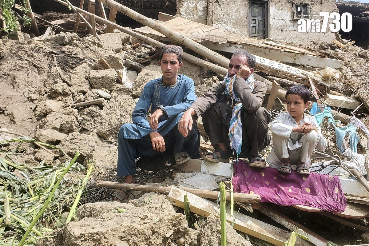 阿富汗東北部發生6級大地震。(資料圖片/美聯社)