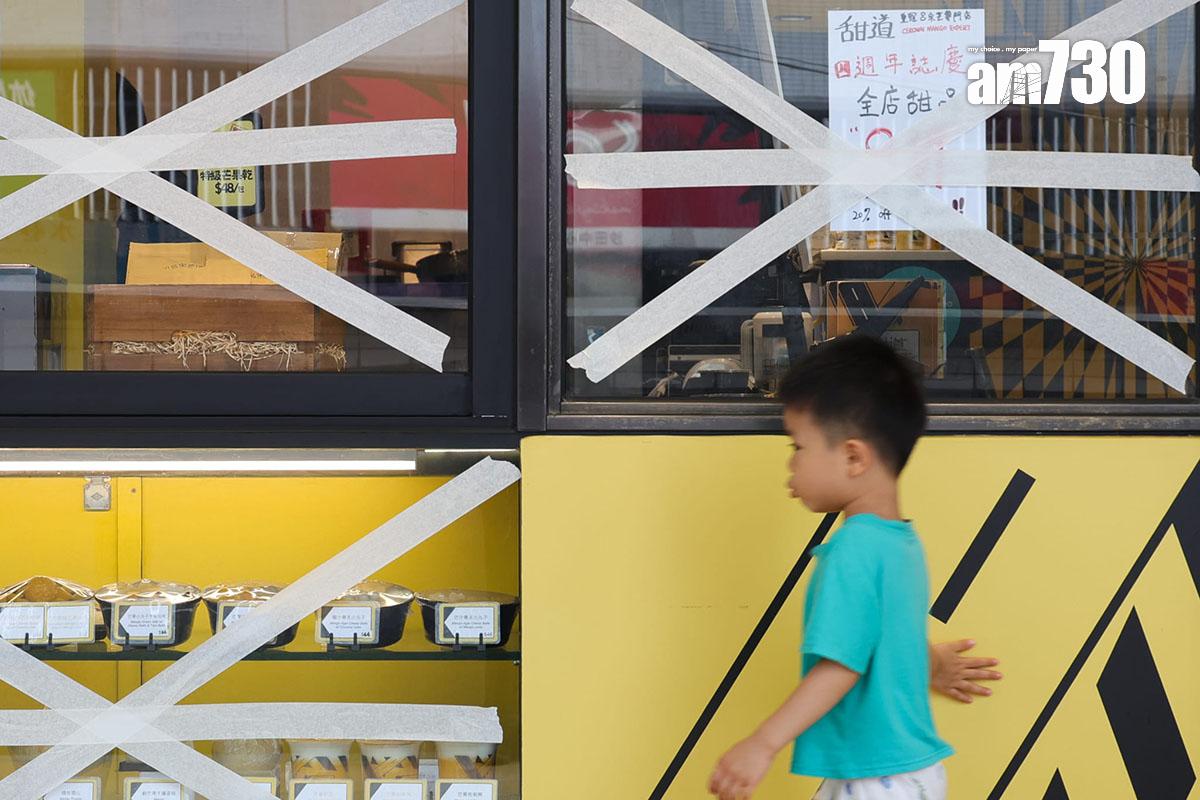 超強颱風樺加沙襲港,各界都嚴陣以待。(吳康琦攝)