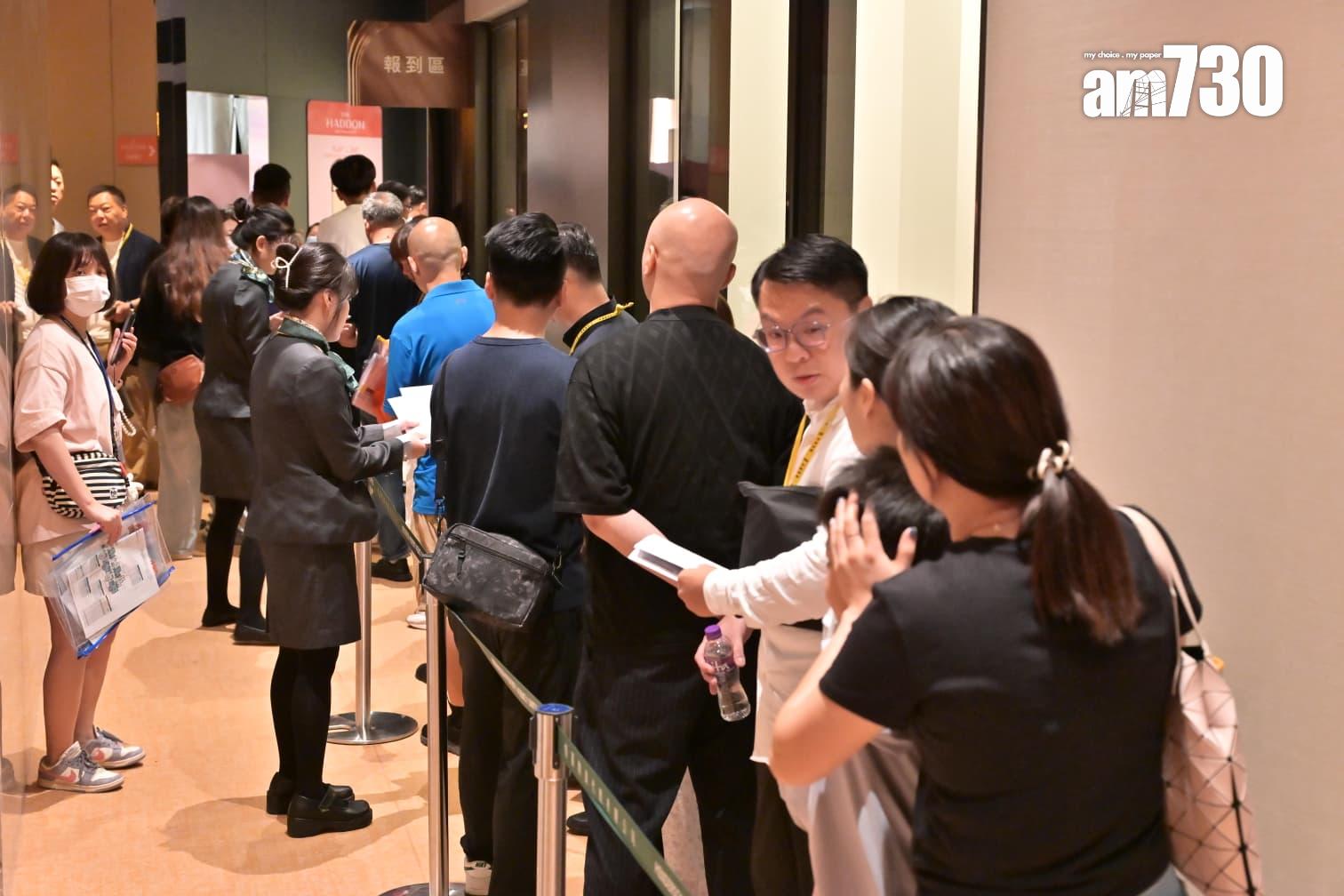 壹沐開賣|首輪開售2小時售出逾半單位 內地客斥逾2236萬大手買4伙|土瓜灣新盤