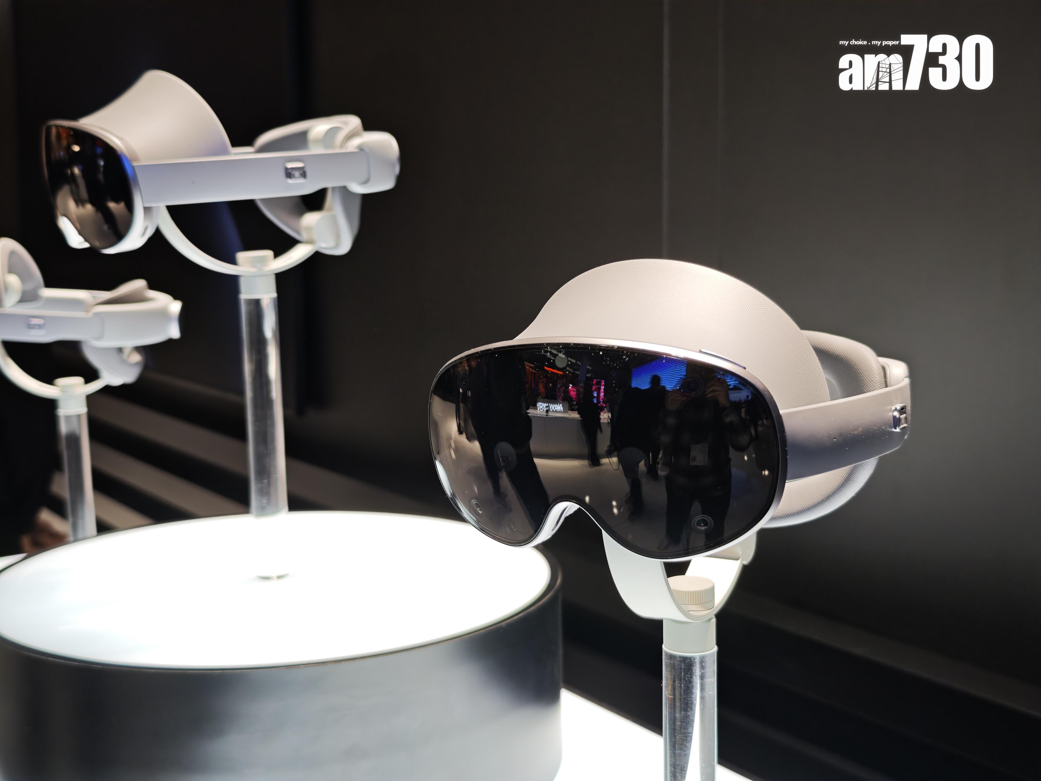 Samsung在今年3月的MWC中展出Android XR頭戴式裝置「Project Moohan」。