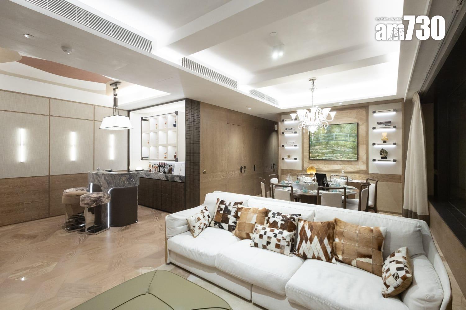 theMVP示範單位|1469呎連裝修三房 高端腕錶皮具品牌設計元素(多圖有片)|西半山新盤