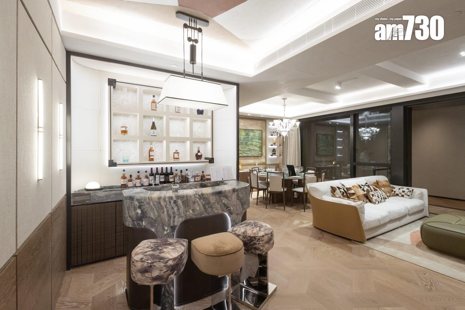 theMVP示範單位|1469呎連裝修三房 高端腕錶皮具品牌設計元素(多圖有片)|西半山新盤