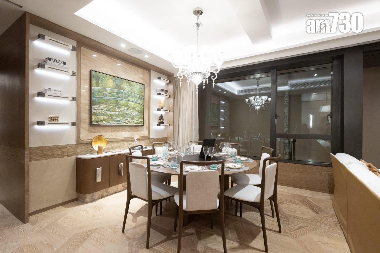 theMVP示範單位|1469呎連裝修三房 高端腕錶皮具品牌設計元素(多圖有片)|西半山新盤