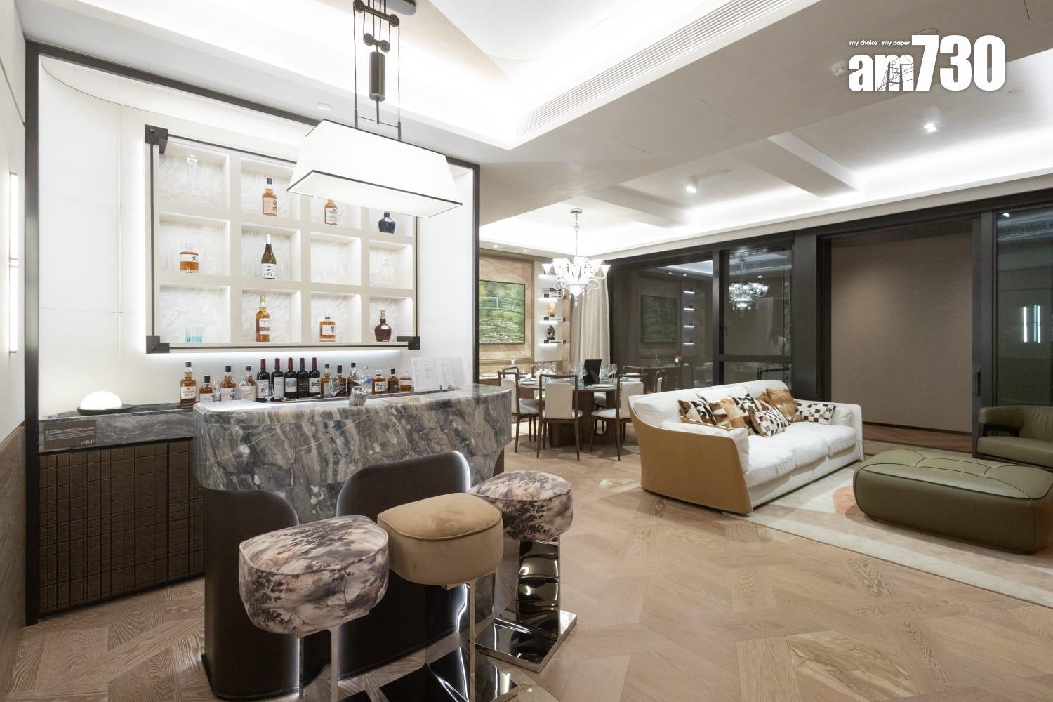 theMVP示範單位|1469呎連裝修三房 高端腕錶皮具品牌設計元素(多圖有片)|西半山新盤