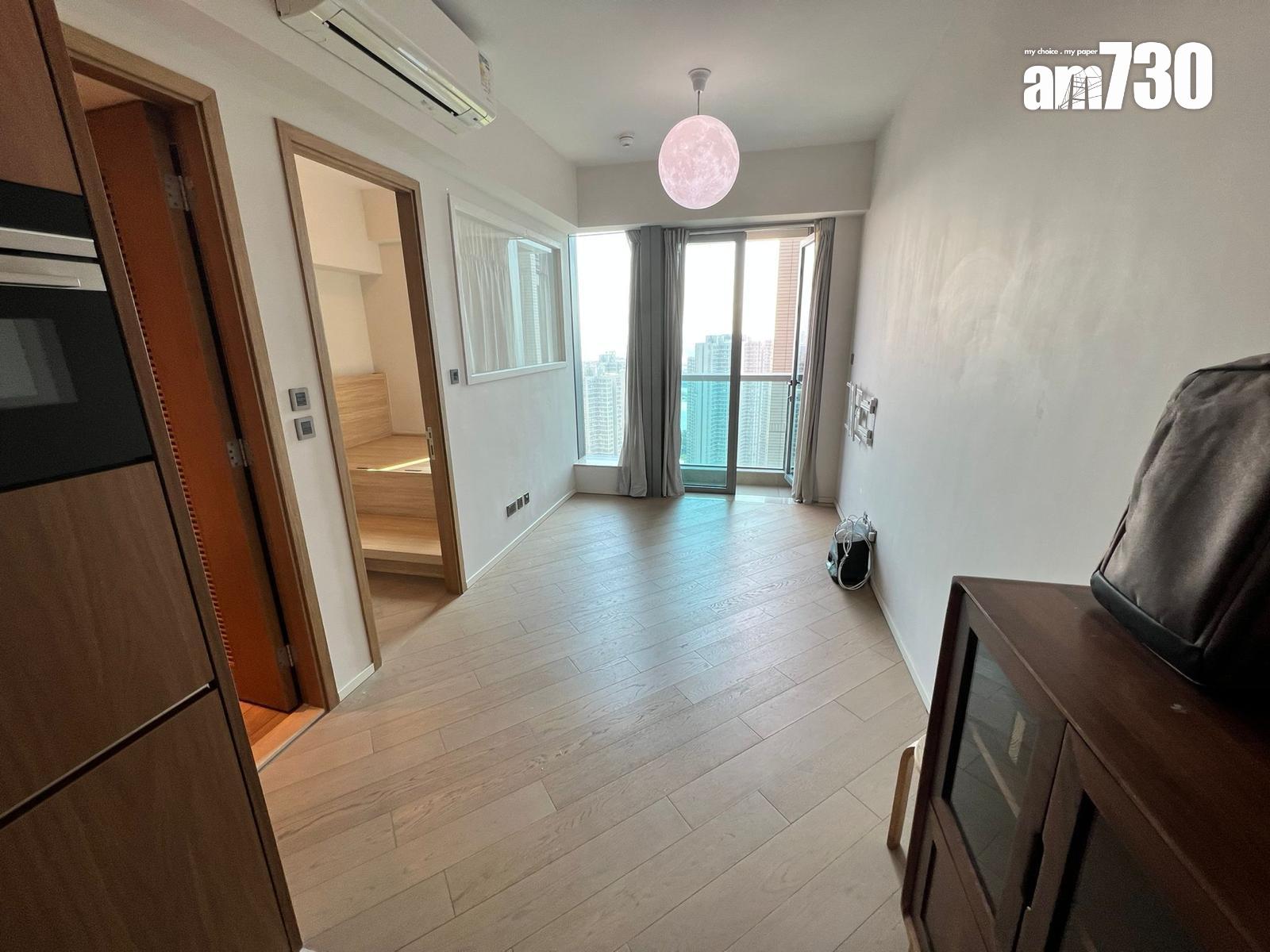 荃灣柏傲灣高層海景一房蝕讓盤,裝修新兼可望海景,獲上車客以615萬元承接。(代理提供)