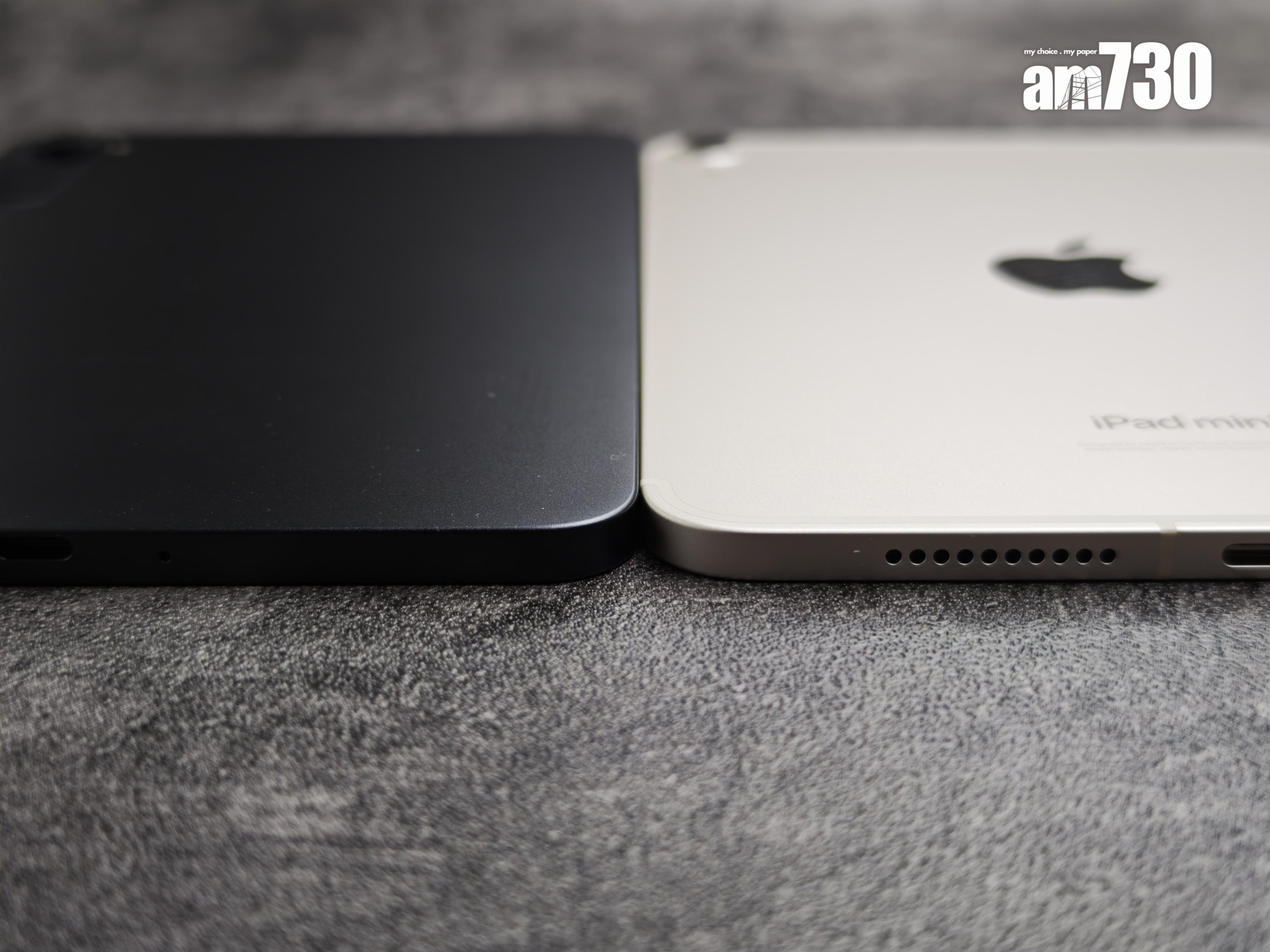 Xiaomi Pad Mini厚度相似。