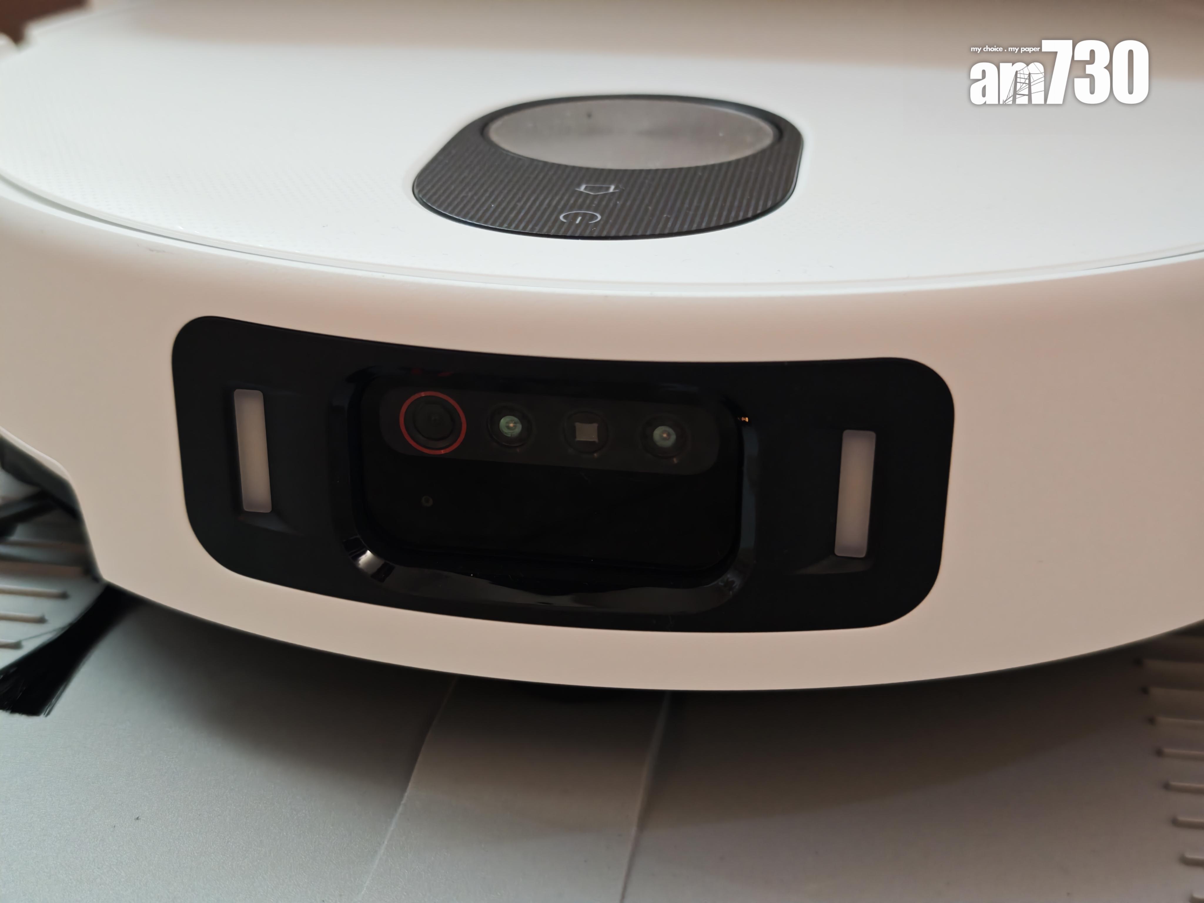 Xiaomi掃拖機器人5內置雙線激光避障。