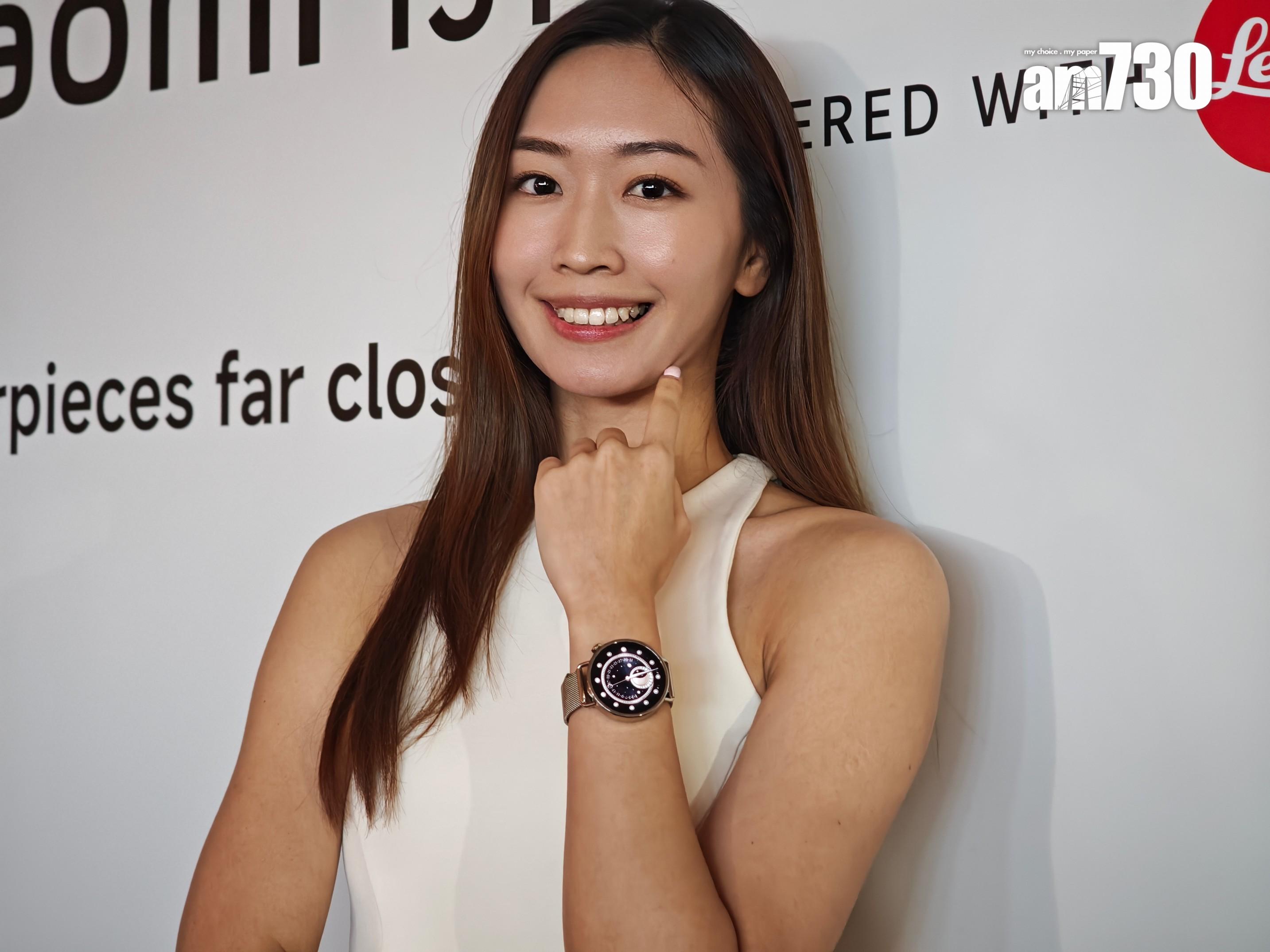 Xiaomi Watch S4 41mm以日常圓形腕錶設計。