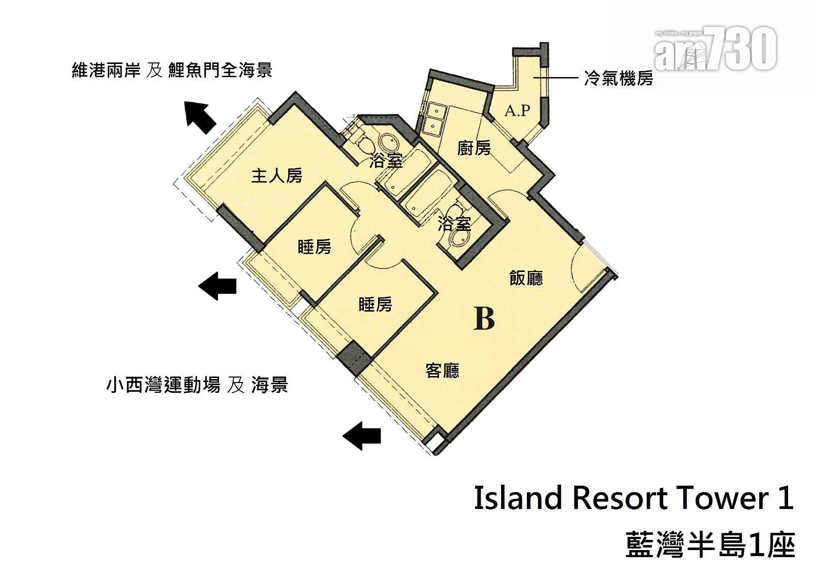 藍灣半島交吉24小時閃電租出!三房套象徵性減100元即成交(多圖)|二手樓租賃