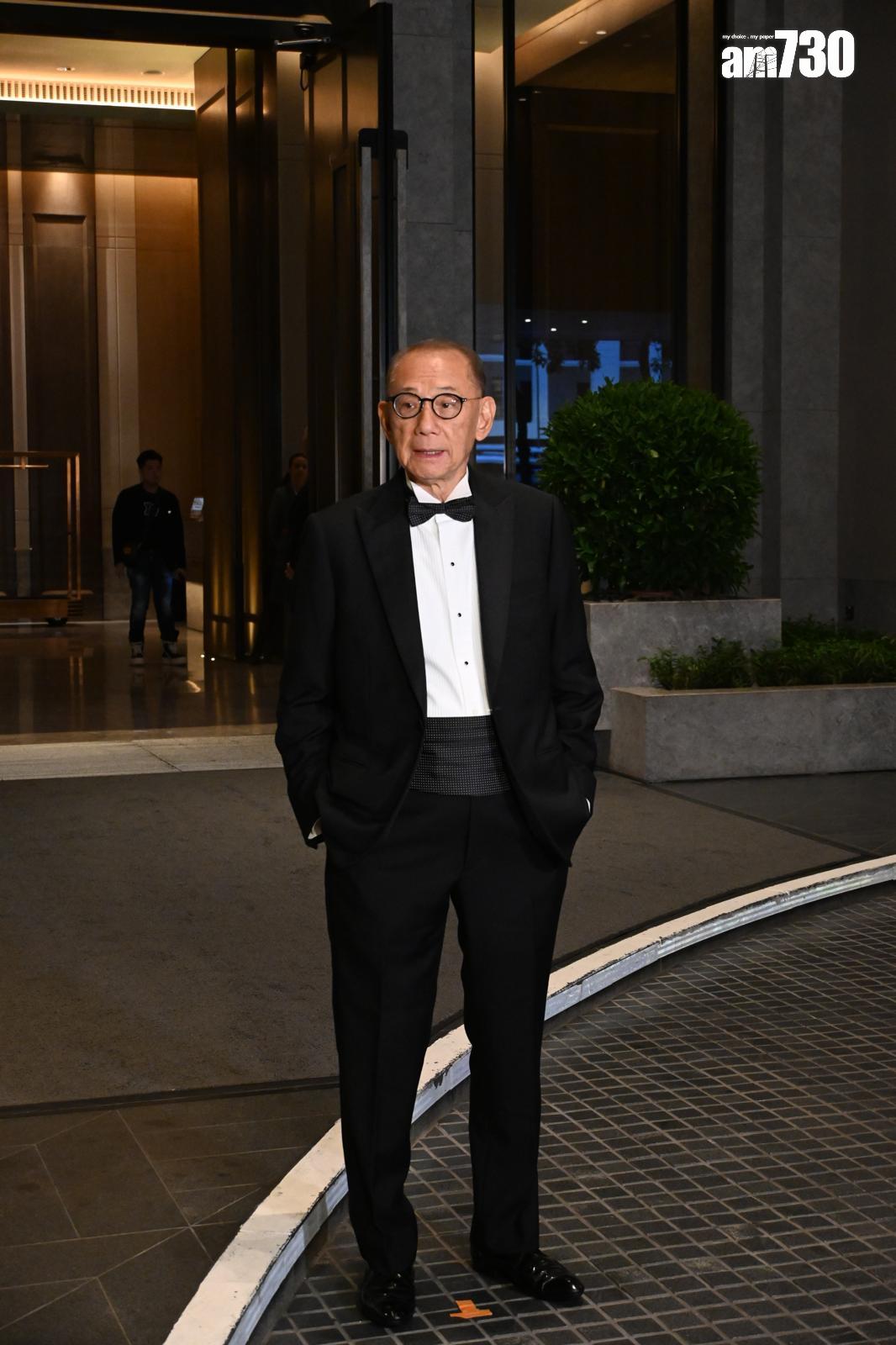 楊受成受訪時難掩興奮心情。 (娛樂組攝)