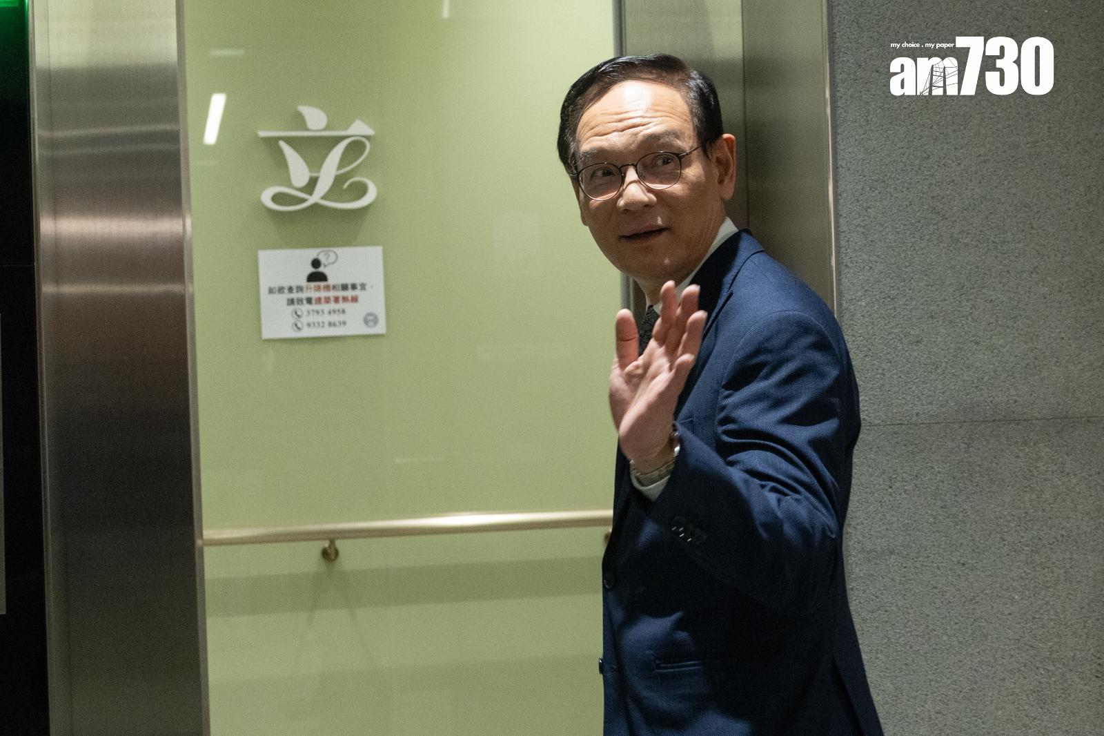 立法會建築、測量、都市規劃及園境界議員謝偉銓不競逐連任。(周令知攝)