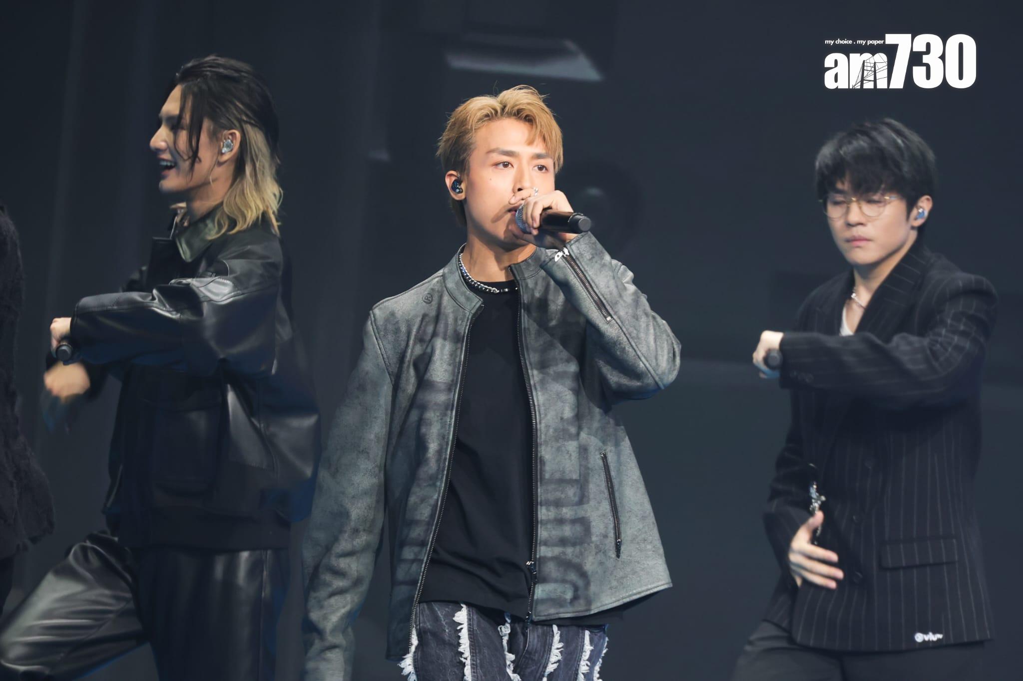 MIRROR跳唱《Day 0》及《BOSS》。(吳康琦攝)