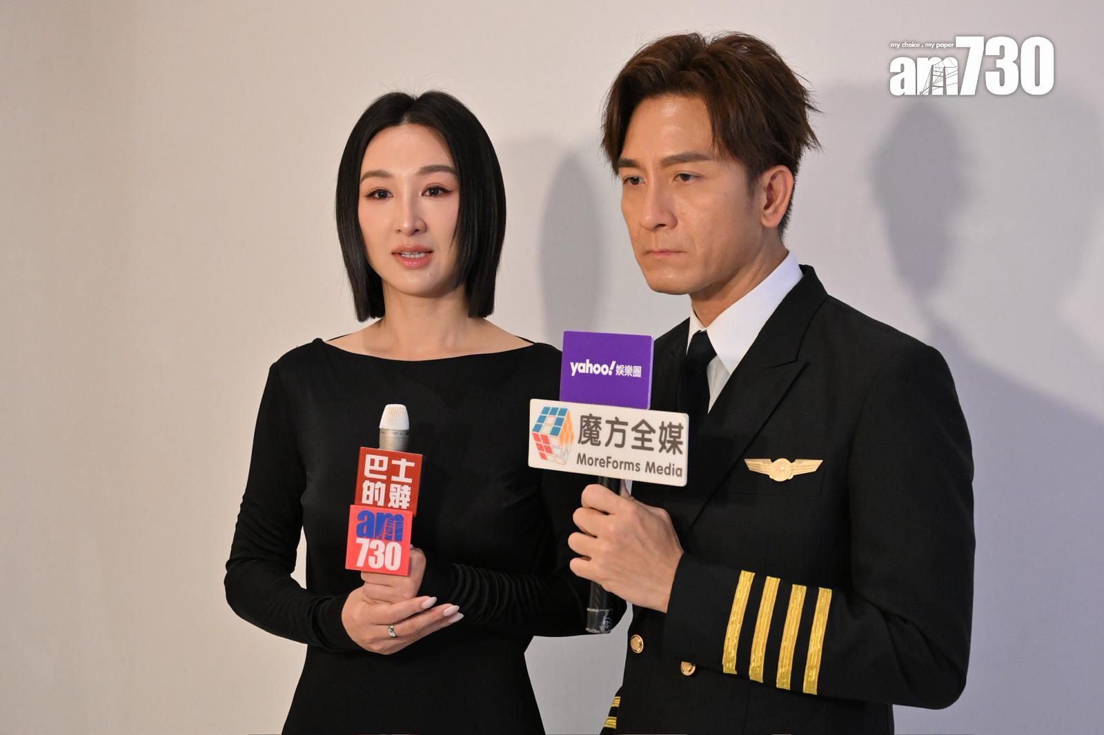 馬國明與高海寧出席《TVB同行新世代節目巡禮2026》。  (娛樂組攝)