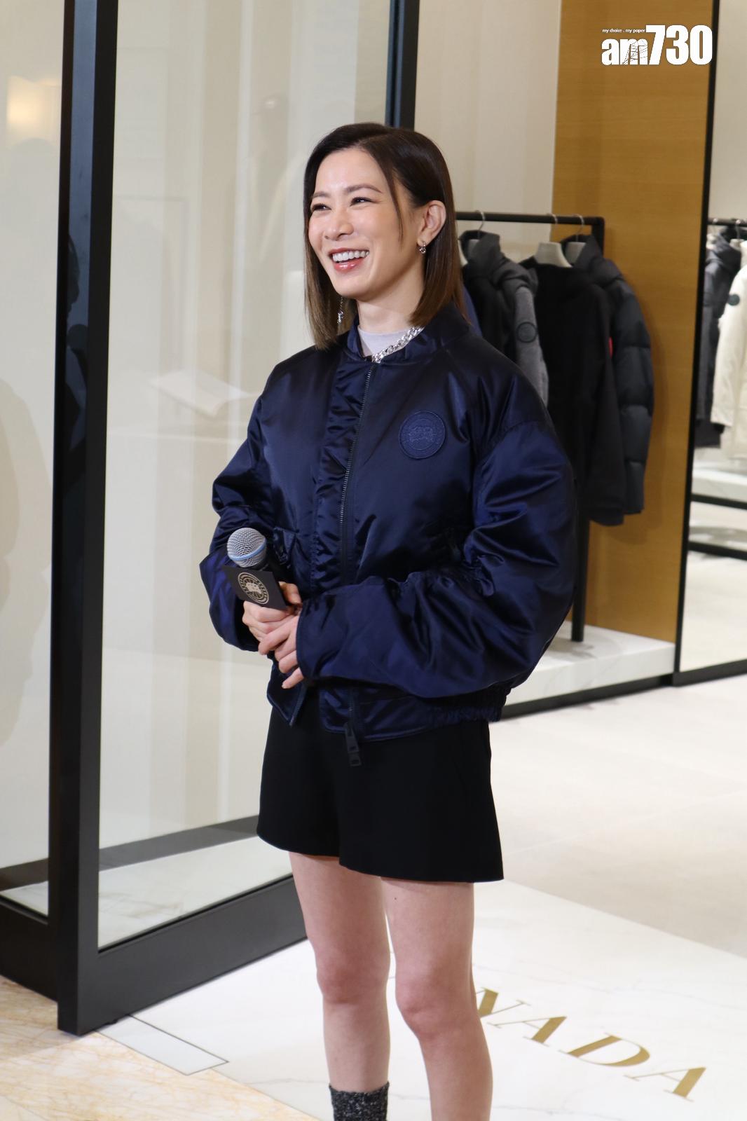 阿佘說通常拍戲會帶羽絨傍身。(娛樂組攝)