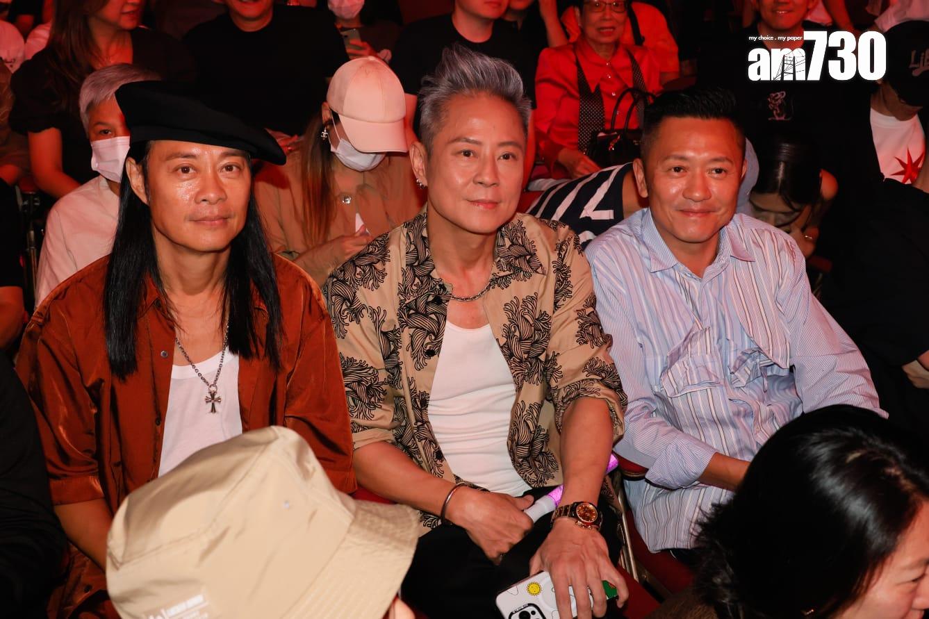 杜德偉巡迴演唱會舉行香港站尾場,草蜢入場支持。(蘇文傑攝)