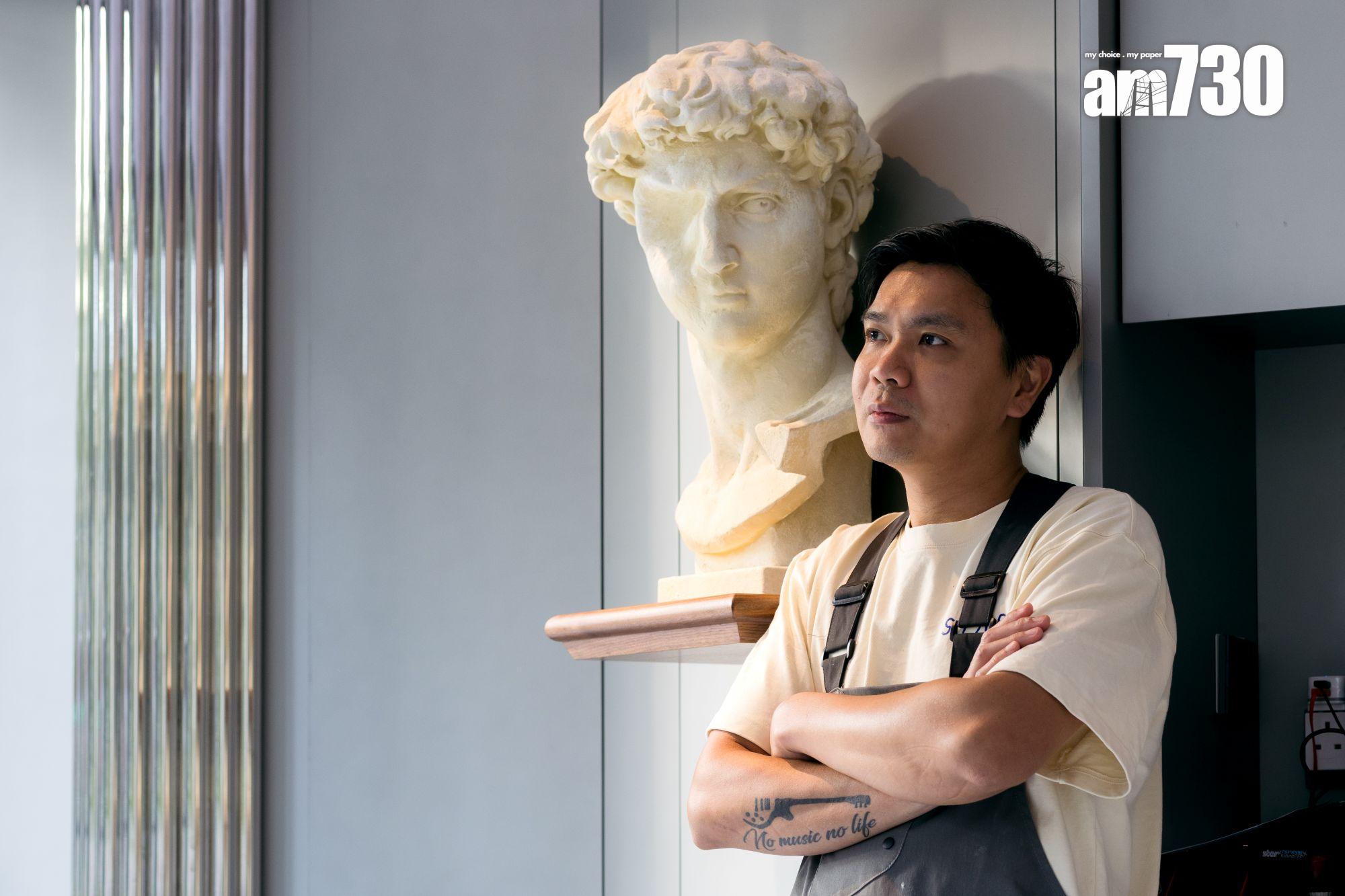 Jack將餐廳改名轉型換上全新餐牌,希望給客人新鮮感。(周令知攝)