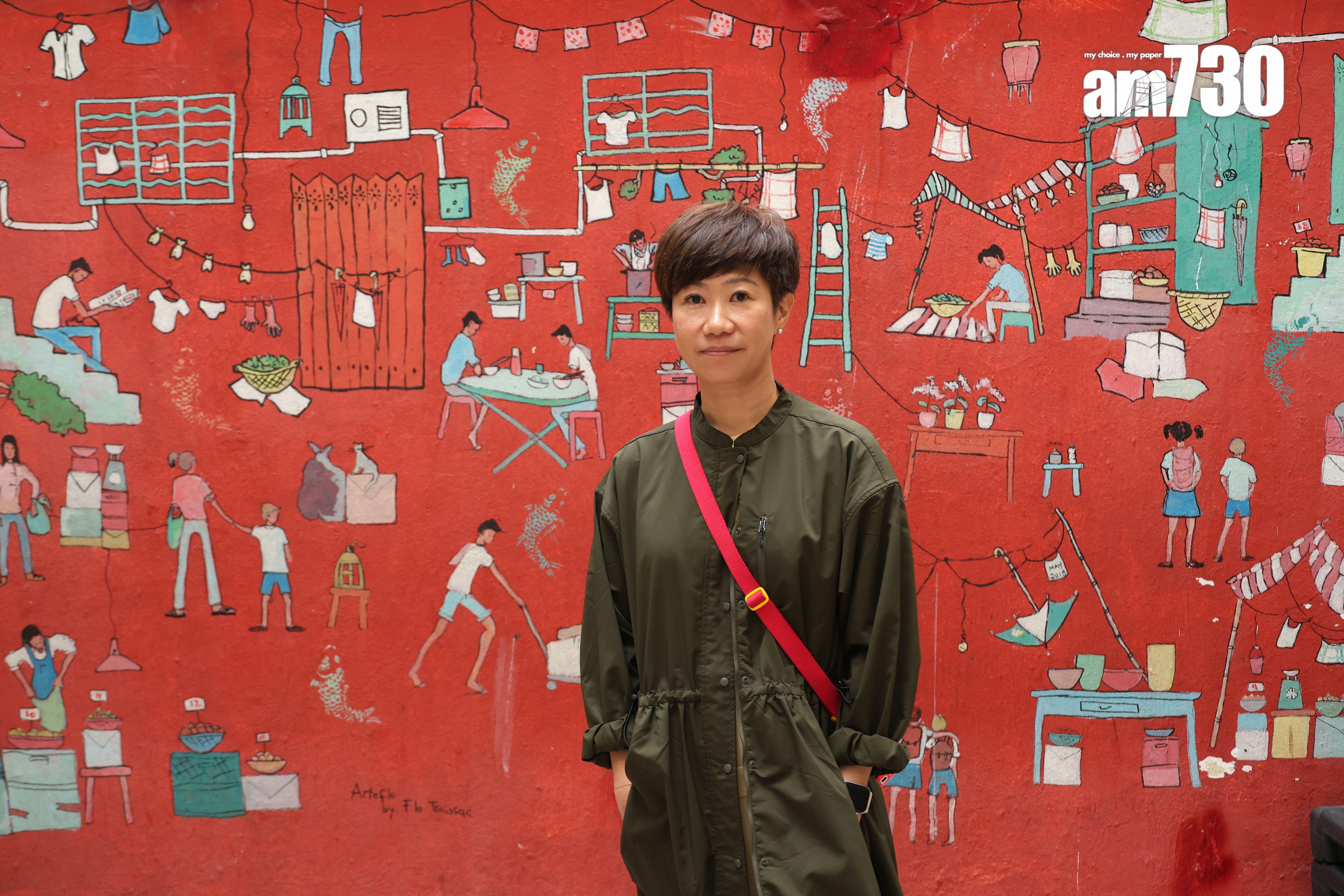 天主教總堂區學校校長宗藹雯(林俊源攝)