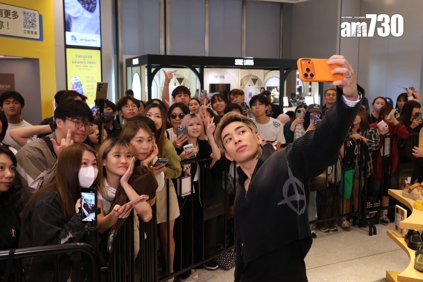 Tyson Yoshi透露為《1994前傳》投資7位數拍微電影MV。 (林俊源攝)