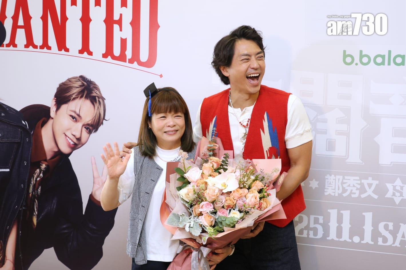 森美、小儀預告已接新job再做拍檔。 (林俊源攝)