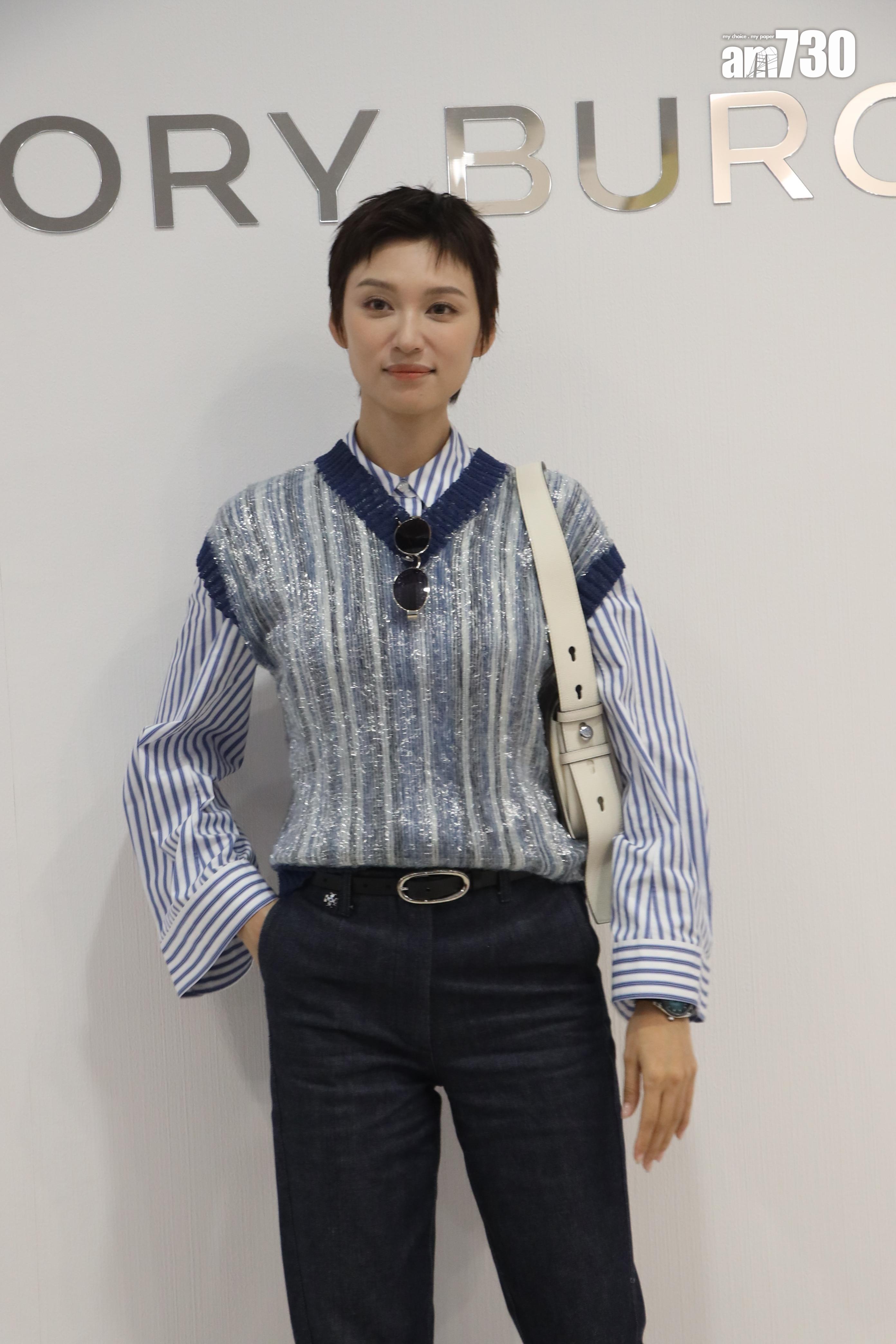 王丹妮出席時尚品牌專門店開幕活動。(娛樂組攝)