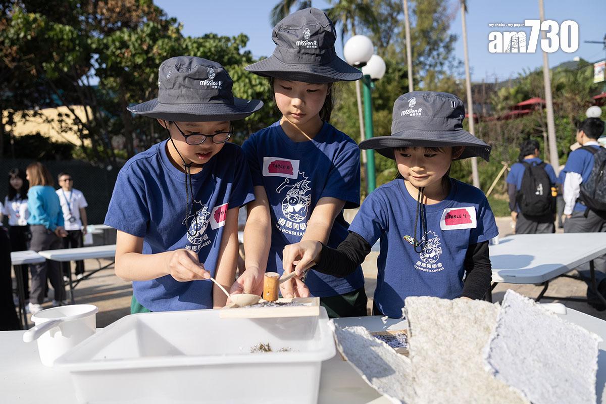 海洋公園過去3年保育聯盟、海馬同學會等活動,都有很多青少年和學生參與。(資料圖片)