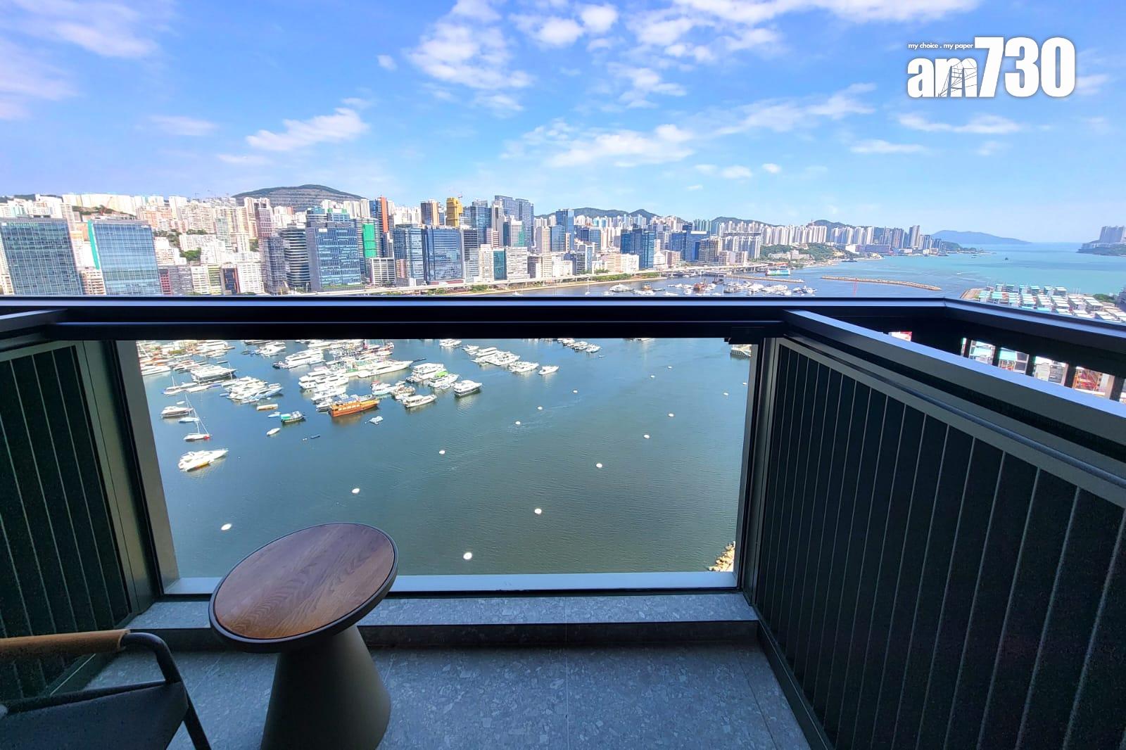 柏蔚森示範單位|666呎連裝修三房戶 廳房均享遊艇海景 (多圖有片)|啟德新盤