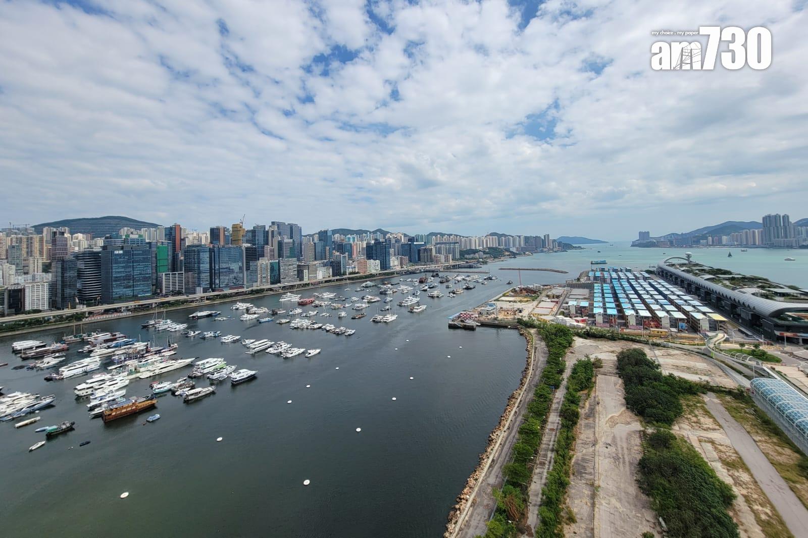 柏蔚森示範單位|666呎連裝修三房戶 廳房均享遊艇海景 (多圖有片)|啟德新盤