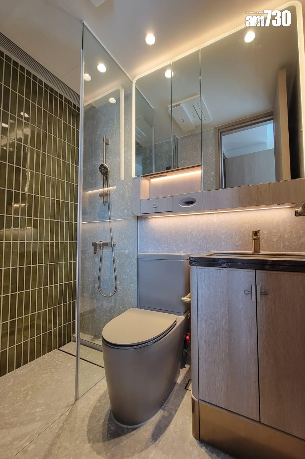 柏蔚森示範單位|666呎連裝修三房戶 廳房均享遊艇海景 (多圖有片)|啟德新盤