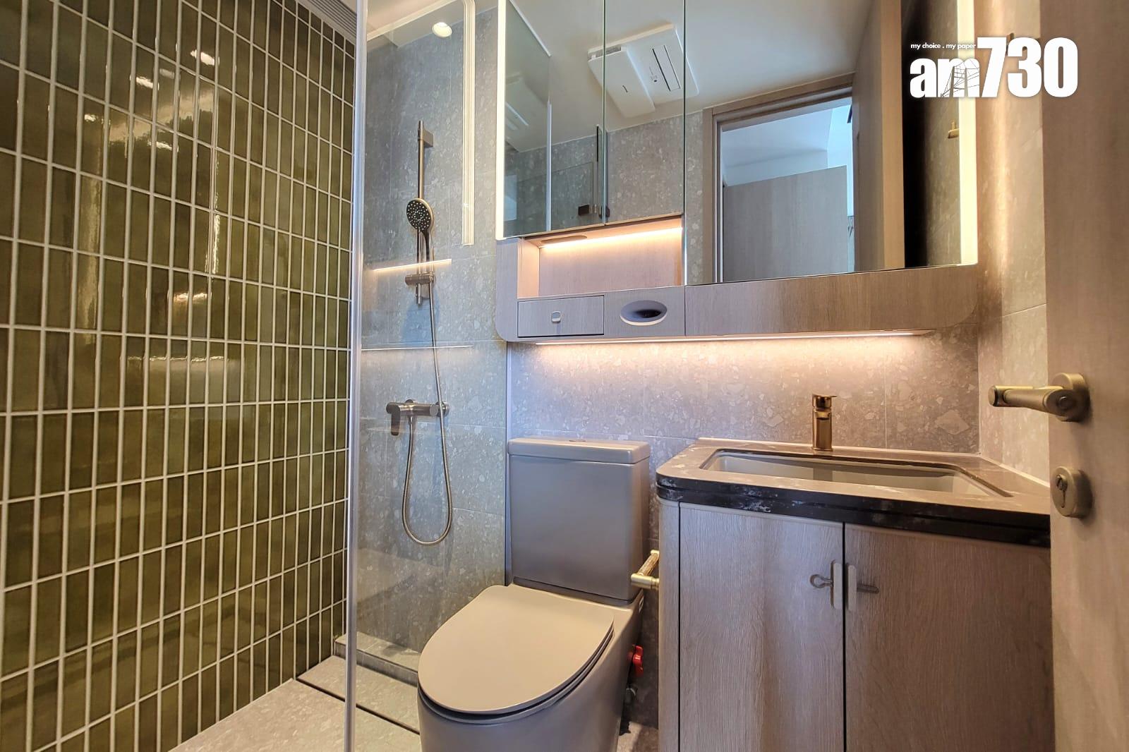 柏蔚森示範單位|666呎連裝修三房戶 廳房均享遊艇海景 (多圖有片)|啟德新盤