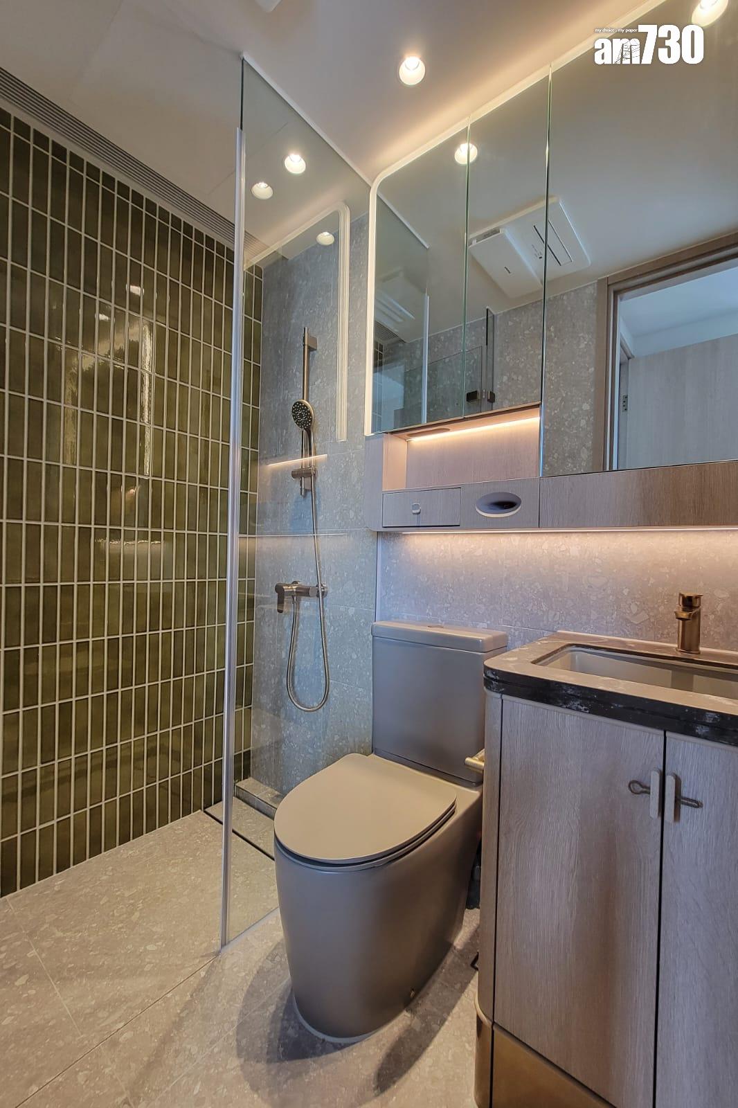 柏蔚森示範單位|666呎連裝修三房戶 廳房均享遊艇海景 (多圖有片)|啟德新盤