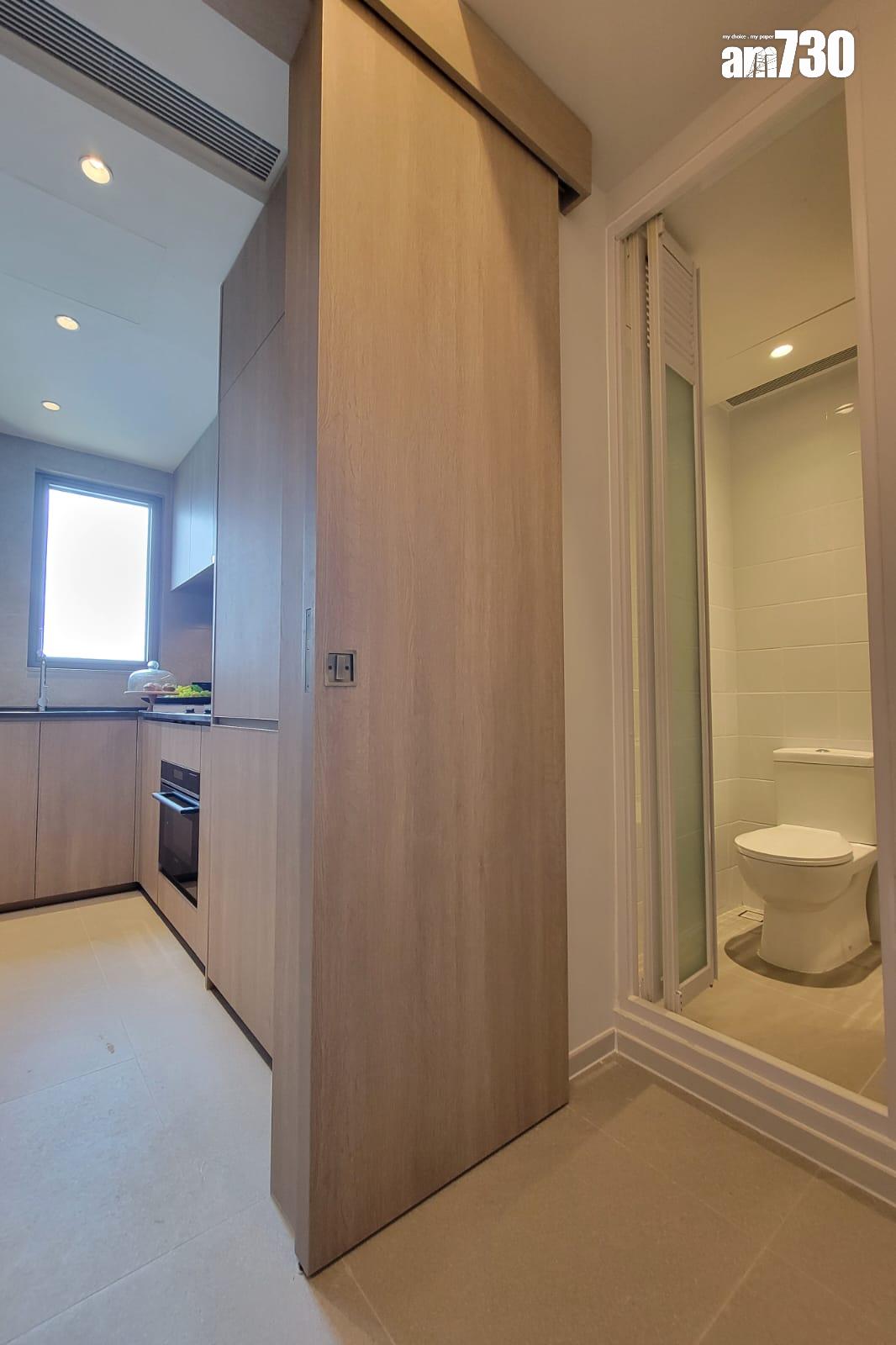 柏蔚森示範單位|666呎連裝修三房戶 廳房均享遊艇海景 (多圖有片)|啟德新盤