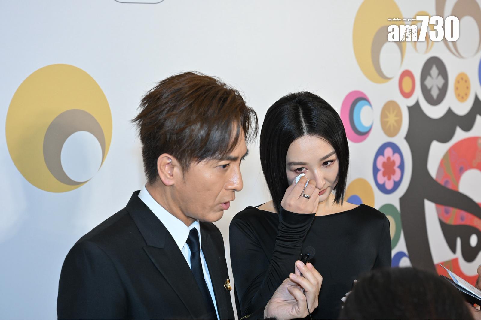 馬國明與高海寧談許紹雄離世。 (娛樂組攝)