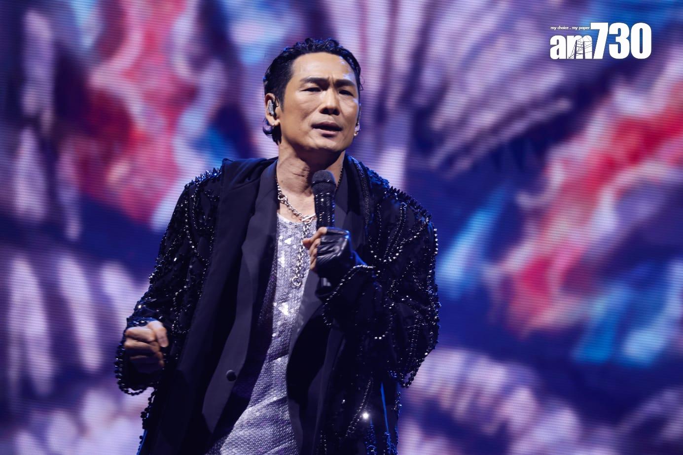 杜德偉(Alex)演唱會《GETUP 世界巡迴演唱會 - 香港站》尾場。(蘇文傑攝)