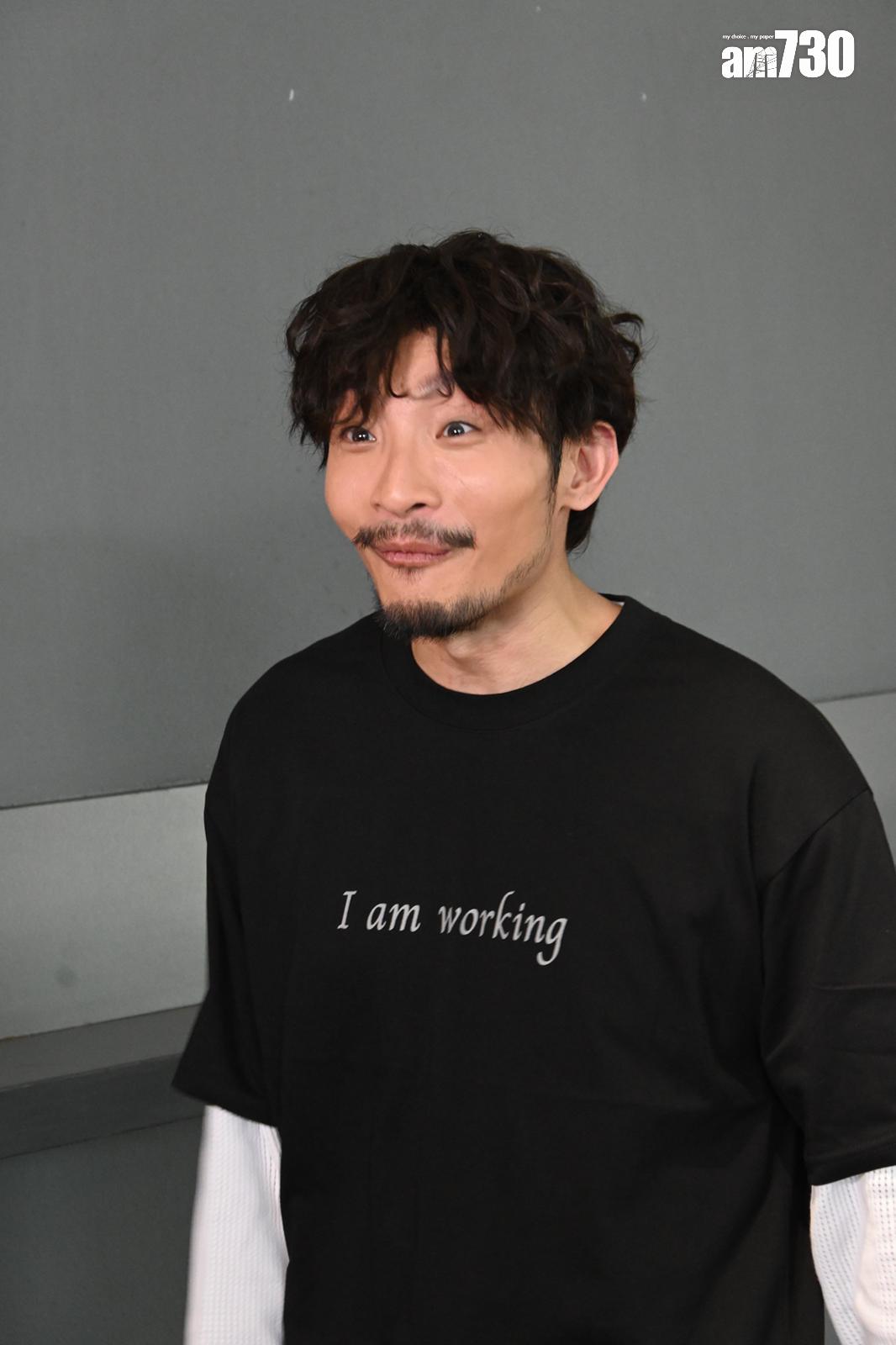 Dee表示在準備舞台劇時遇到靈異事件。 (娛樂組攝)