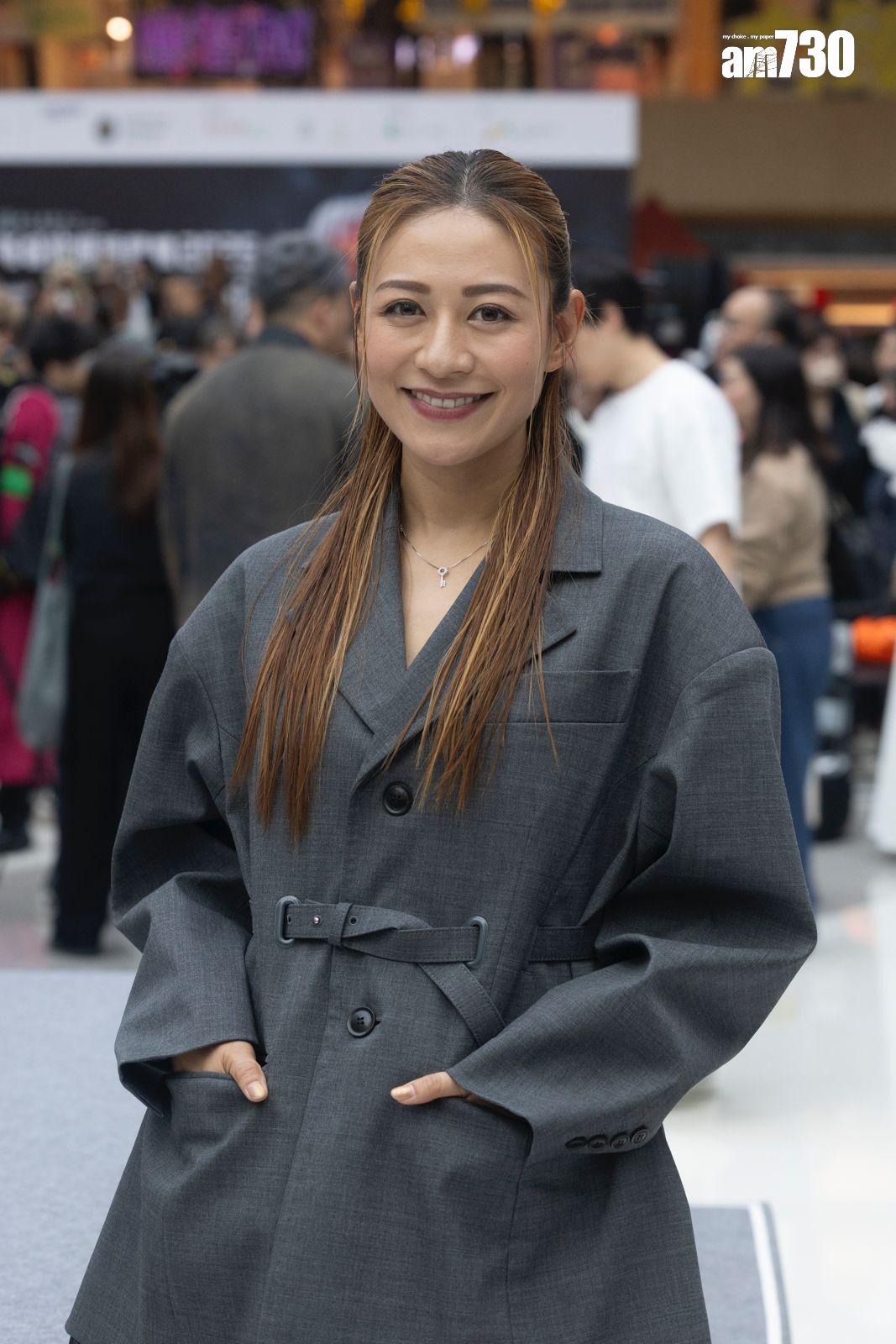 Elanne指過往並不會為Halloween節日打扮。(蘇文傑攝)