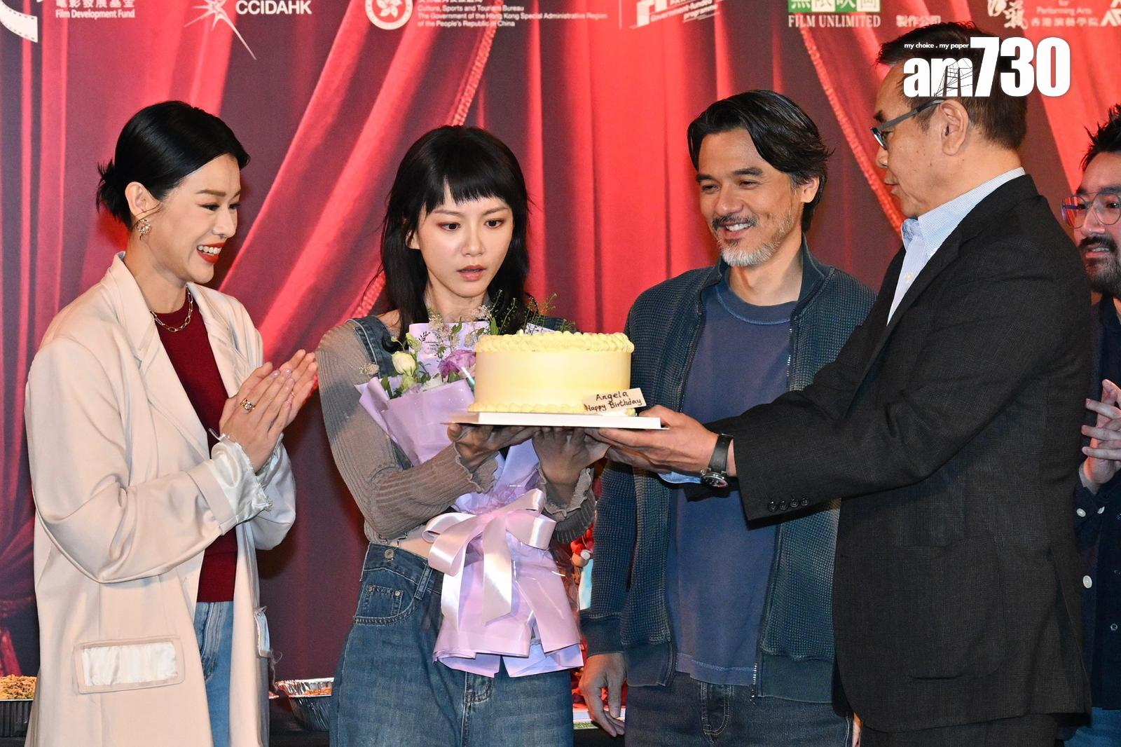 袁澧林生日在工作中度過。(娛樂組攝)