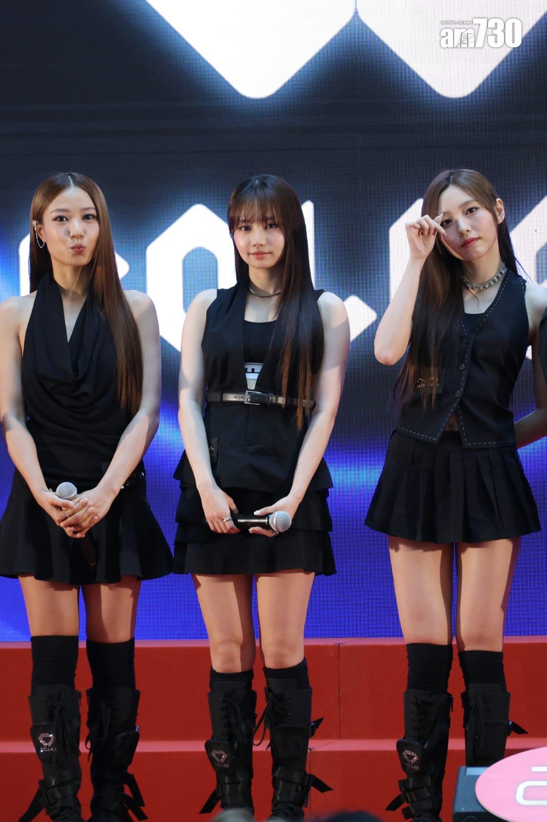 芯駖、Day、Ivy So。(林俊源攝)