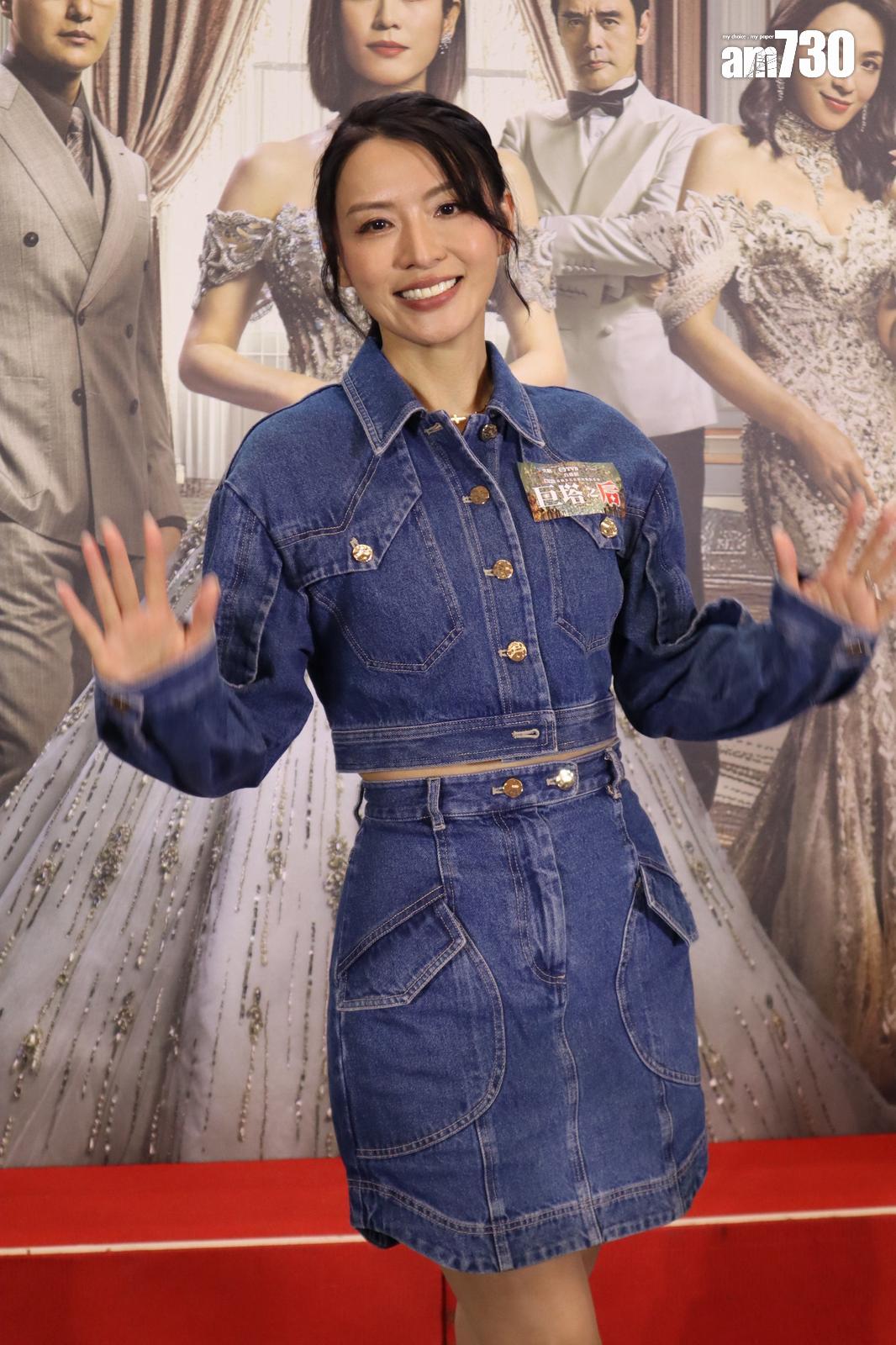 陳煒今日(12日)出席新劇《巨塔之后》宣傳。(娛樂組攝)