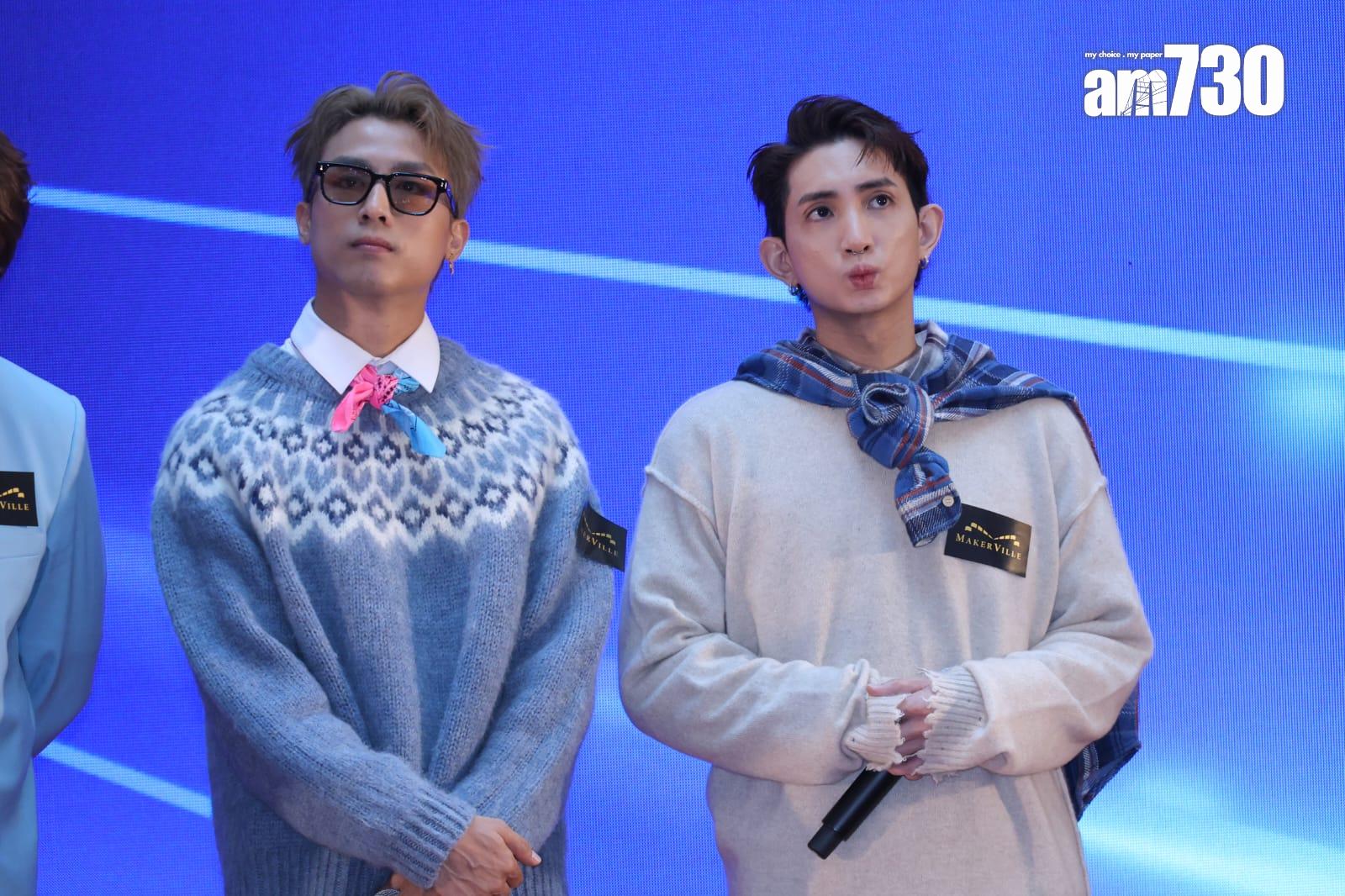 AK和Lokman樂意在香港再舉行家族show。(林俊源攝)