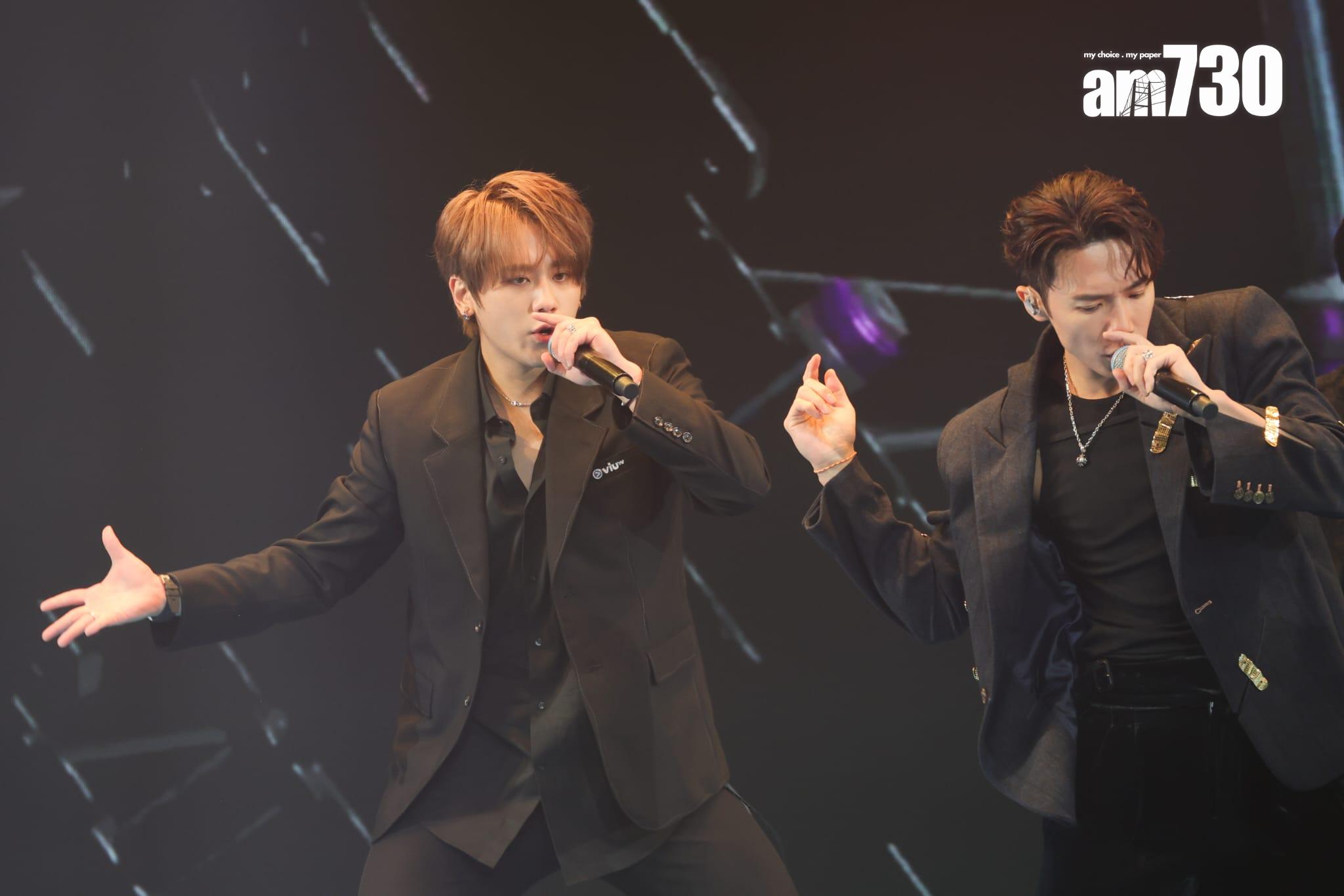 MIRROR跳唱《Day 0》及《BOSS》。(吳康琦攝)