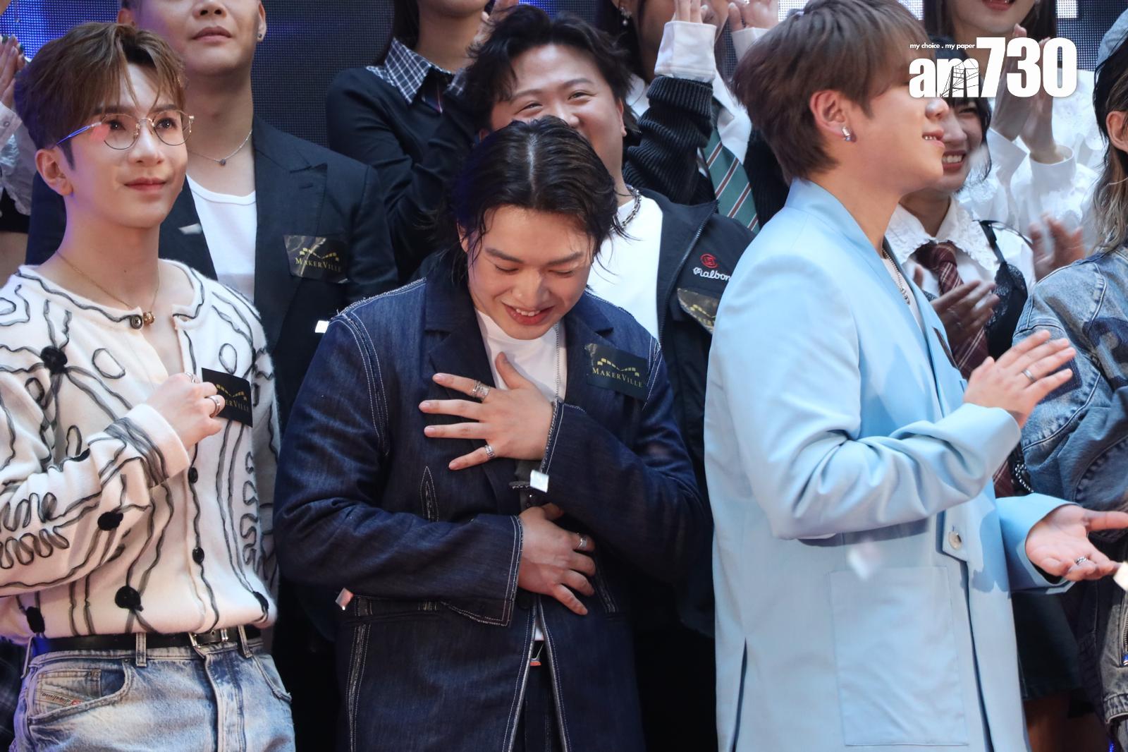 Jer爆破聲嚇親,驚魂未定。(林俊源攝)