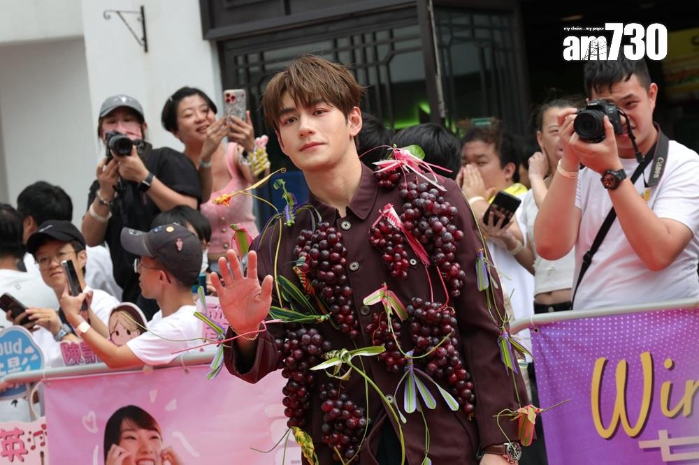 Jeffrey指今日是菩提老祖造型,向《西遊記》致敬。(吳康琦攝)