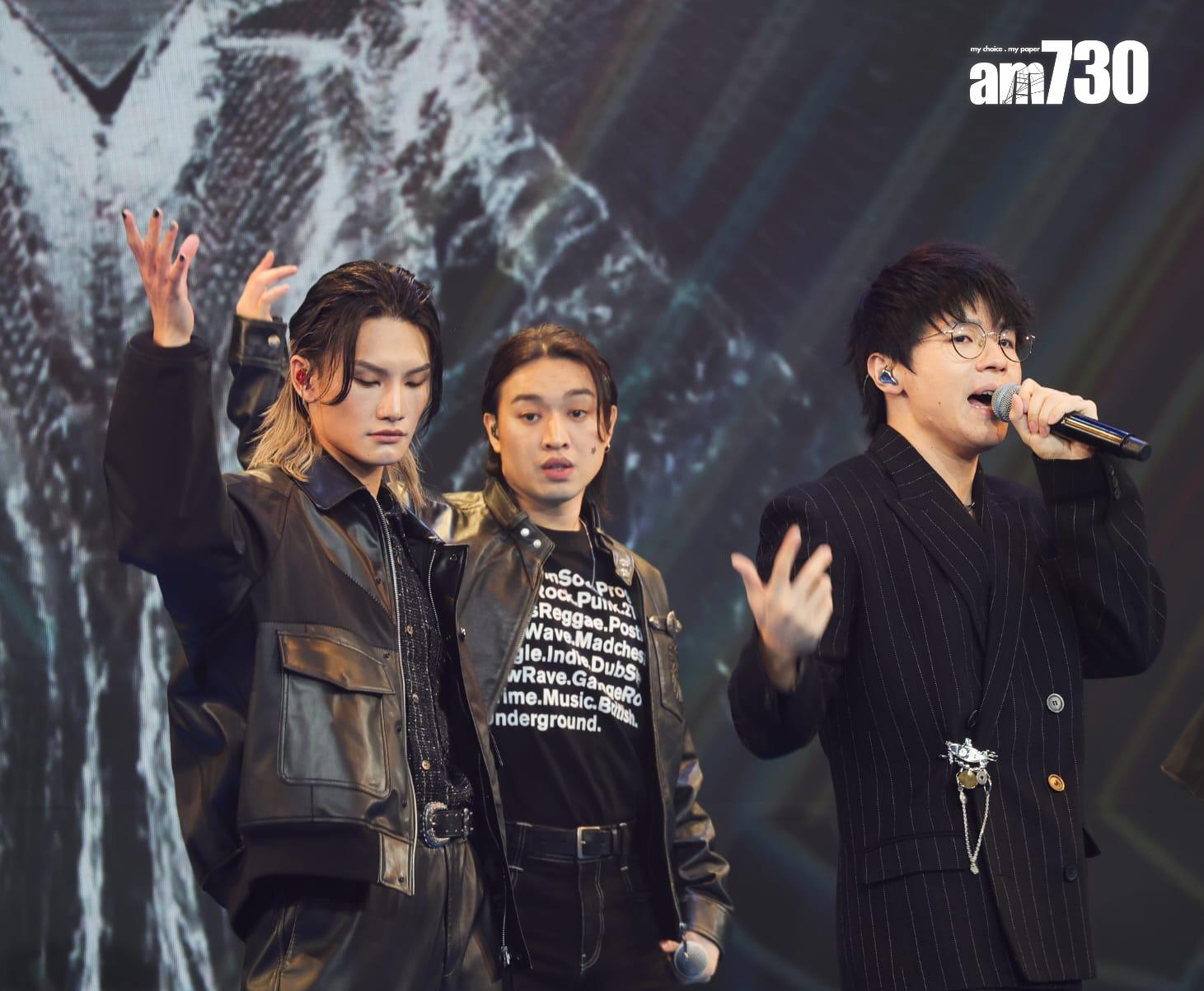 Jer柳應廷自臉上的星星圖案,清晰可見。(吳康琦攝)