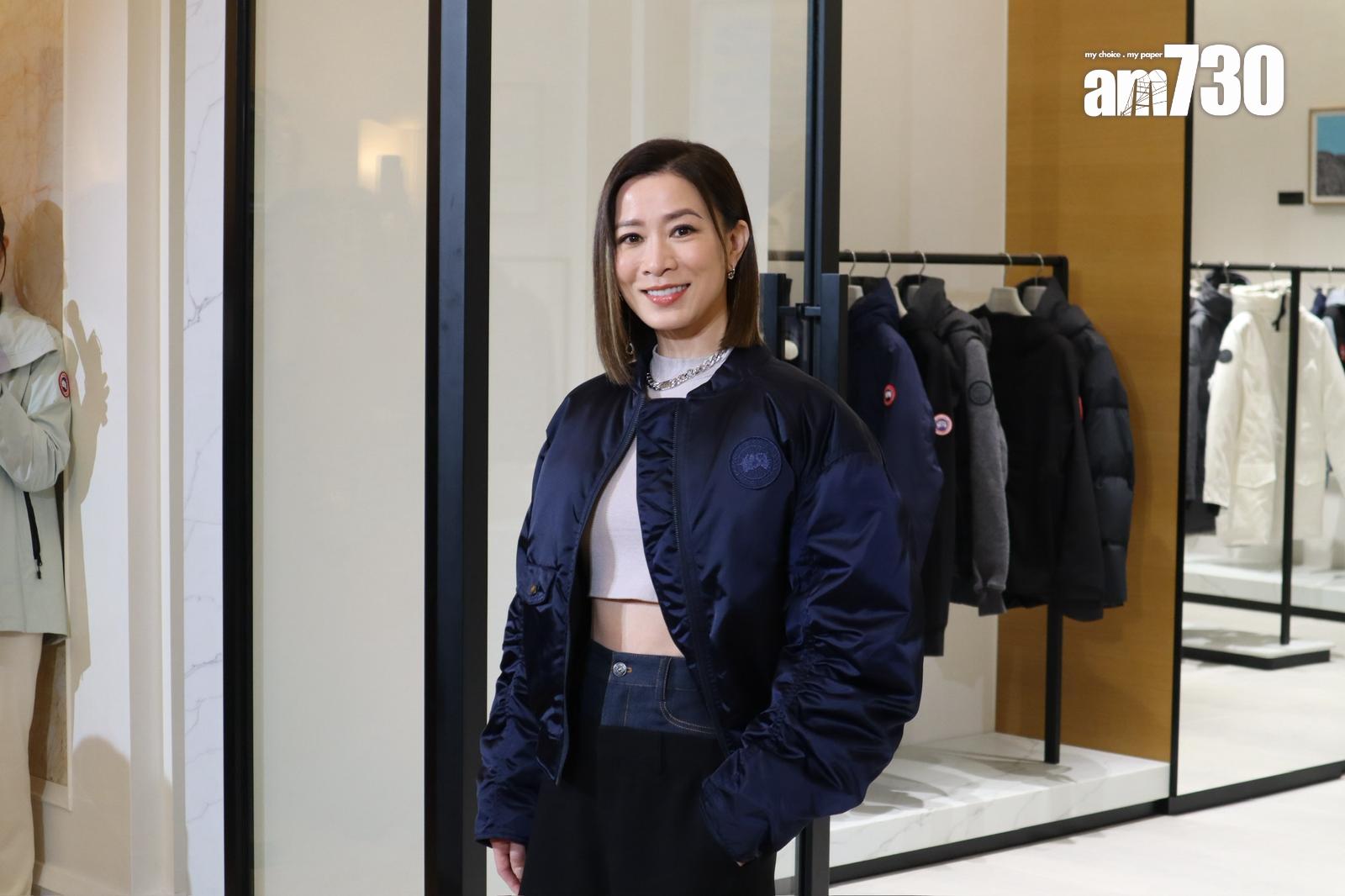 阿佘今日(27日)現身澳門出席品牌活動。(娛樂組攝)