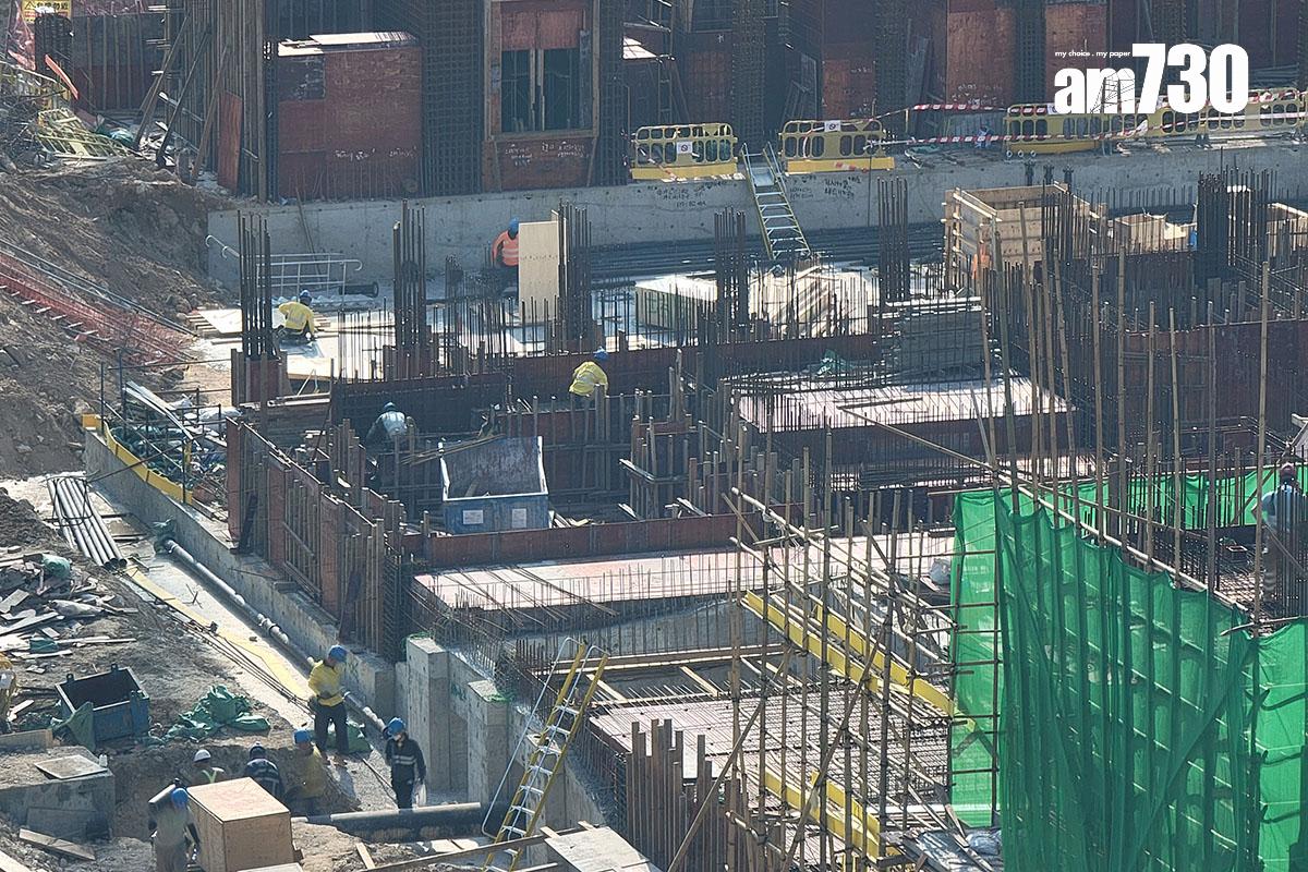 啟德簡約公屋興建工程進行得如火如荼。(資料圖片/鍾式明攝)